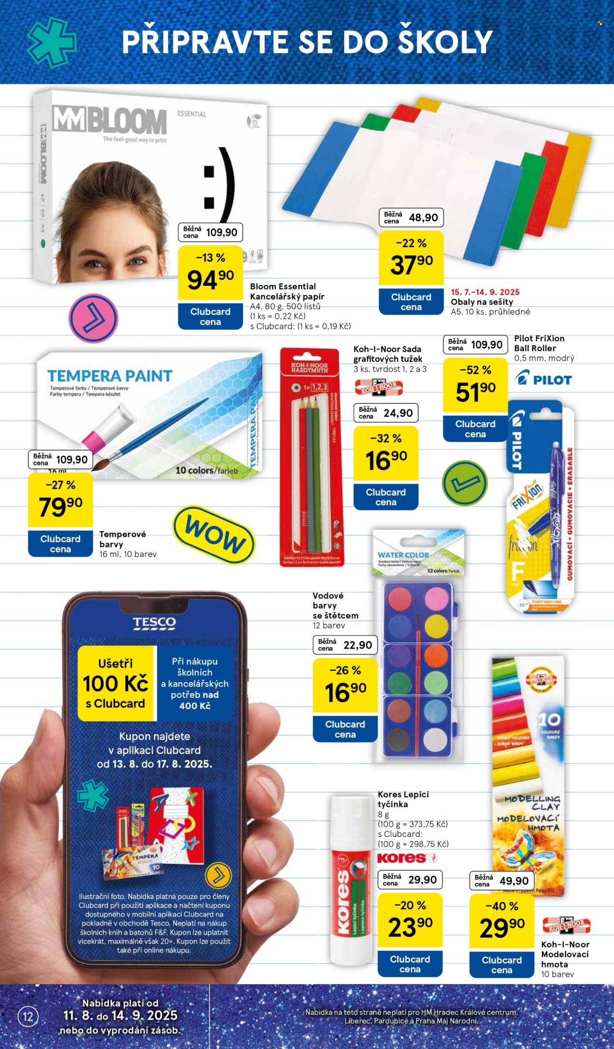 Leták TESCO - 13.8.2025 - 19.8.2025. Strana 12