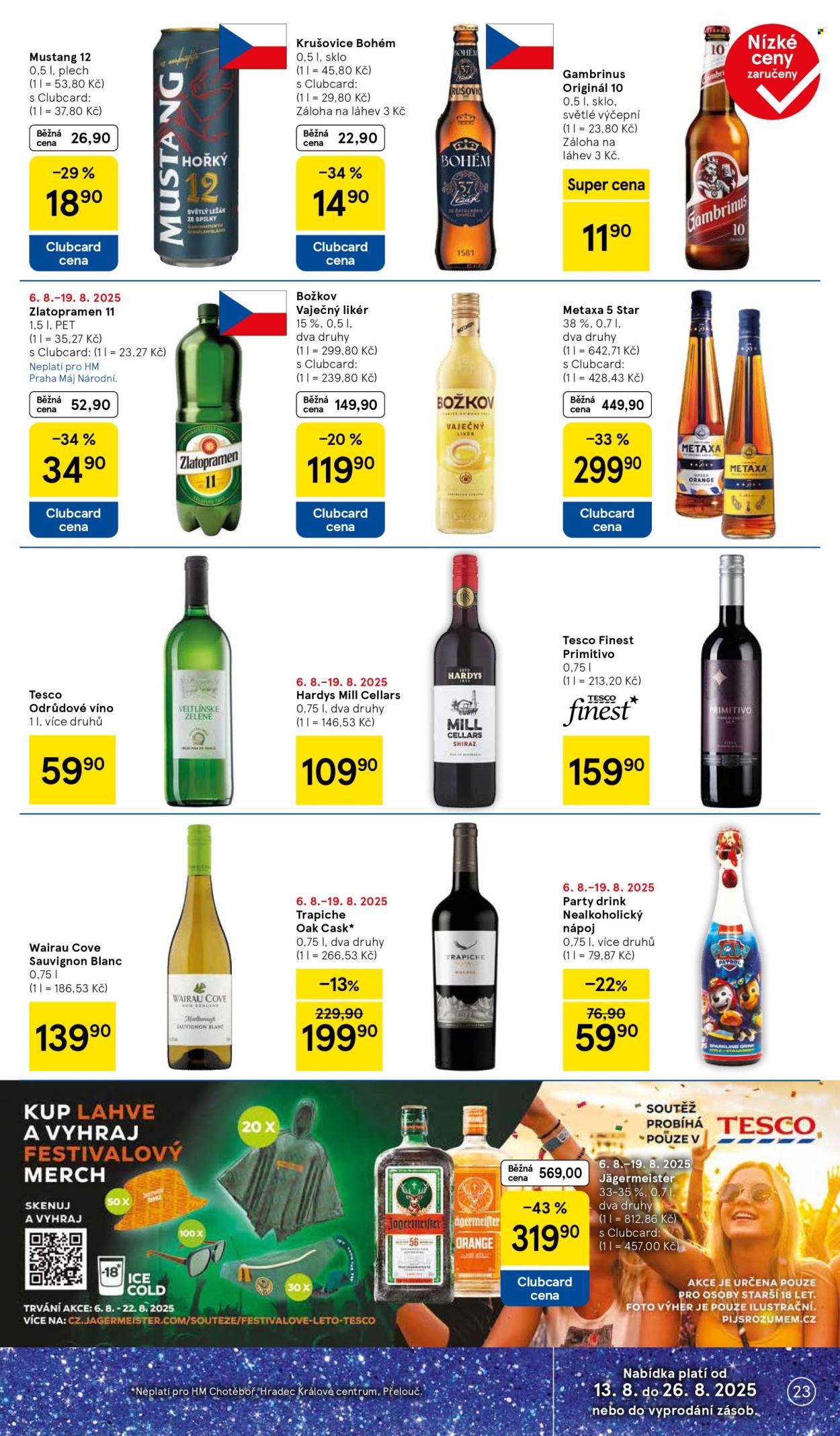 Leták TESCO - 13.8.2025 - 19.8.2025. Strana 23