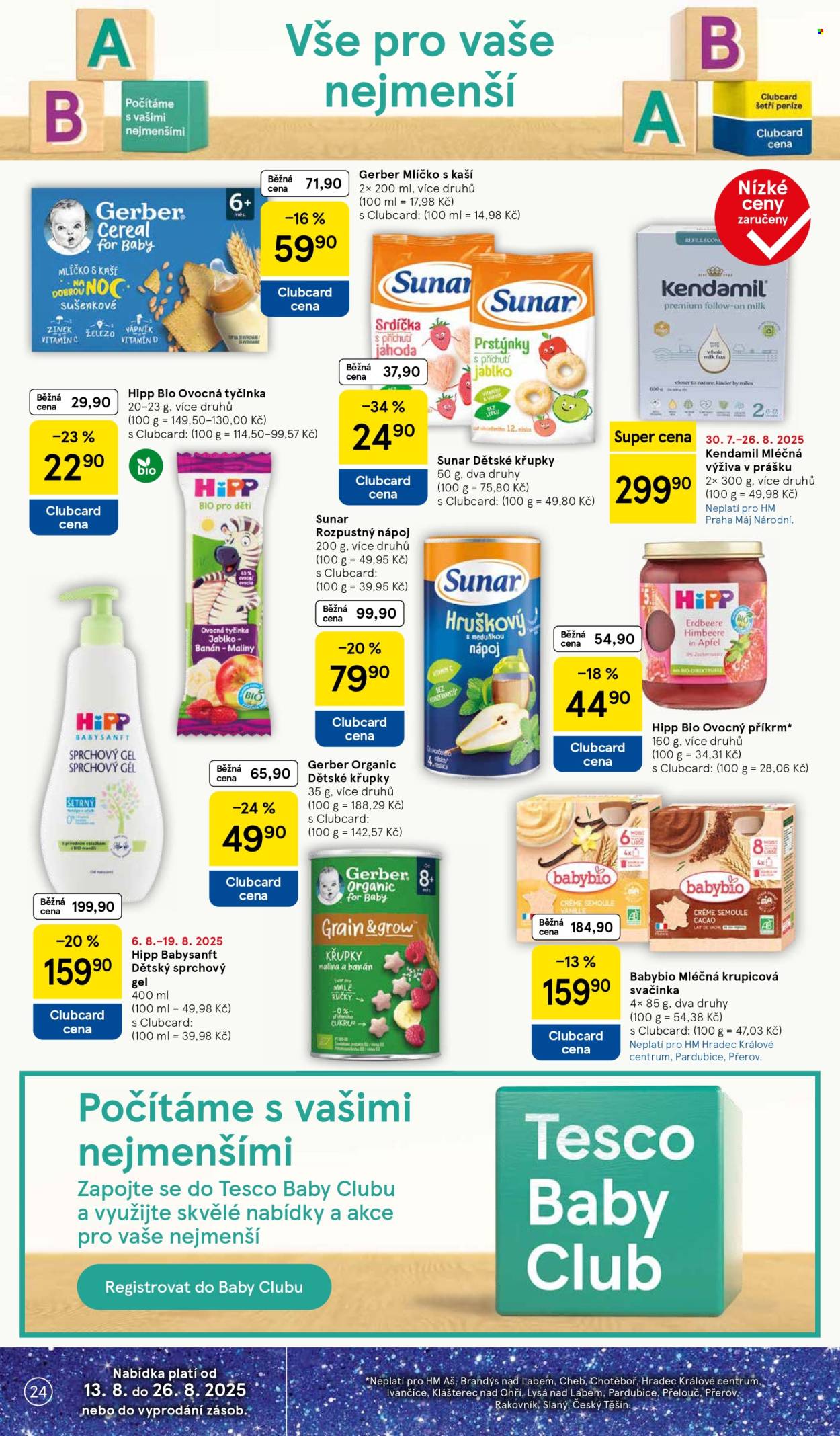 Leták TESCO - 13.8.2025 - 19.8.2025. Strana 24