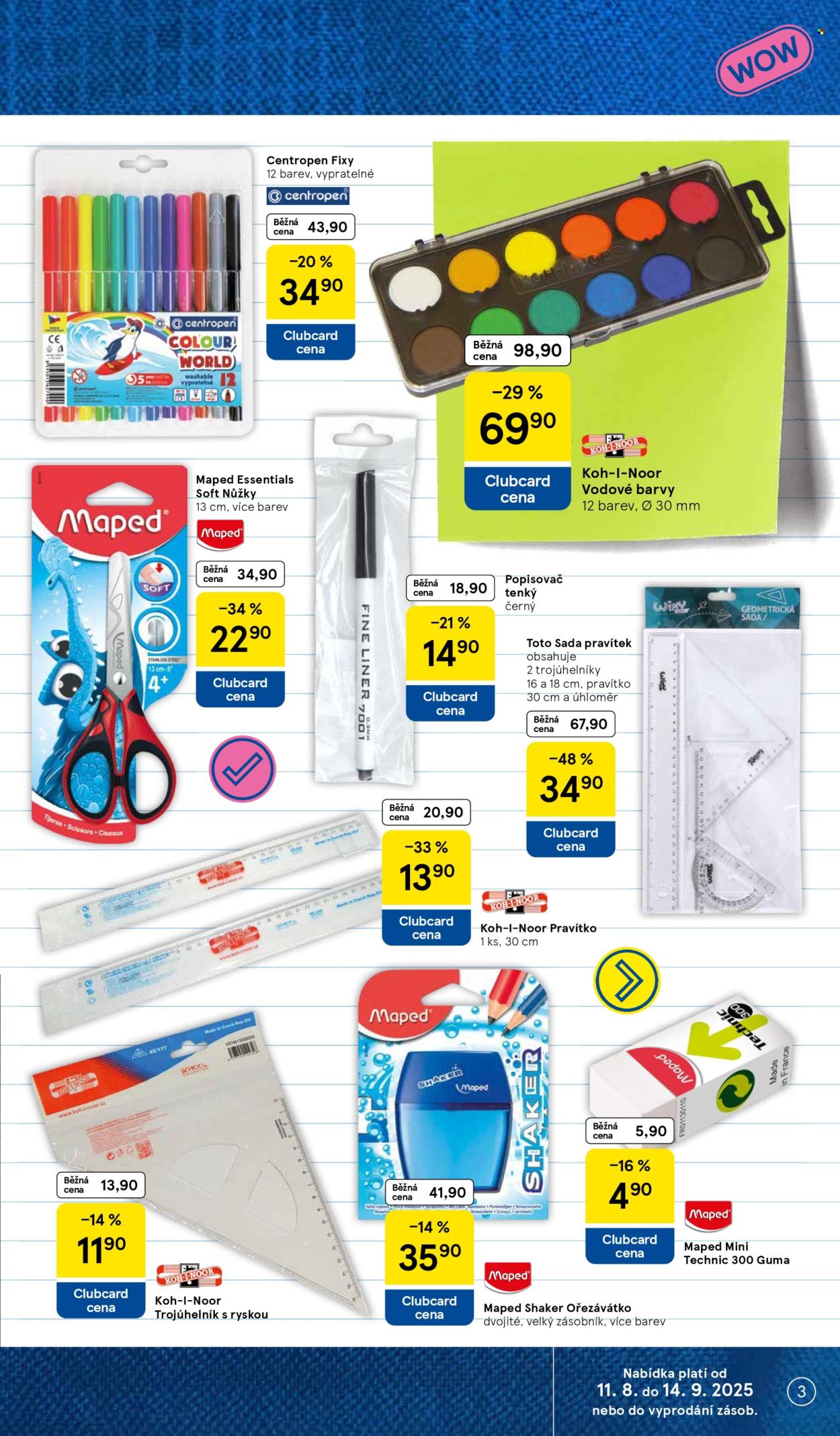 Leták TESCO hypermarket - 11.8.2025 - 12.9.2025. Strana 3