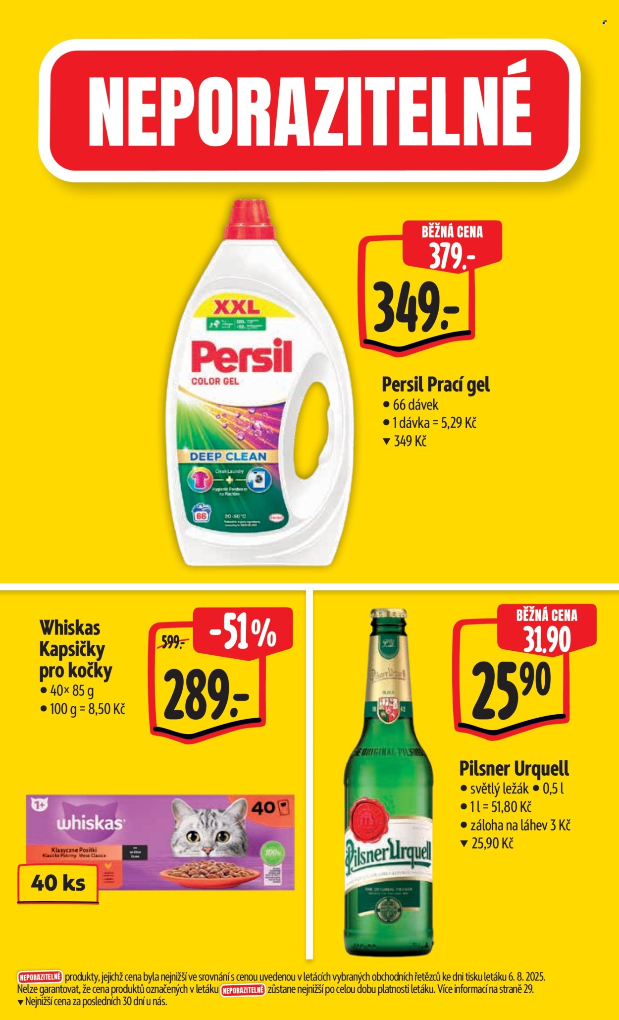 Leták Albert Hypermarket - 13.8.2025 - 19.8.2025. Strana 5