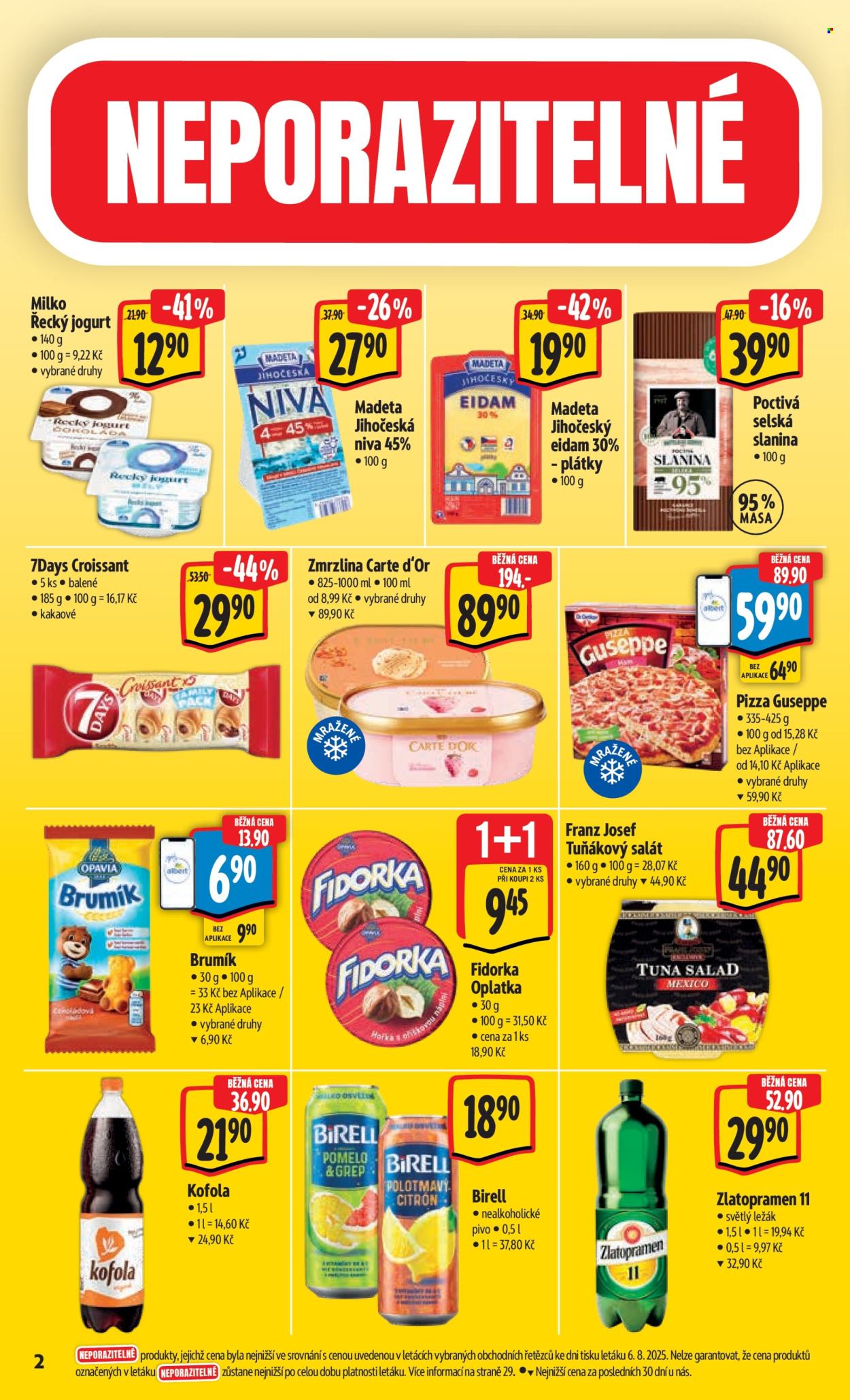 Leták Albert Hypermarket - 13.8.2025 - 19.8.2025. Strana 6