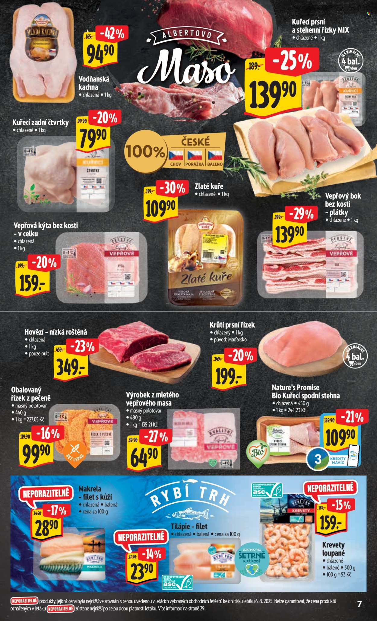 Leták Albert Hypermarket - 13.8.2025 - 19.8.2025. Strana 12