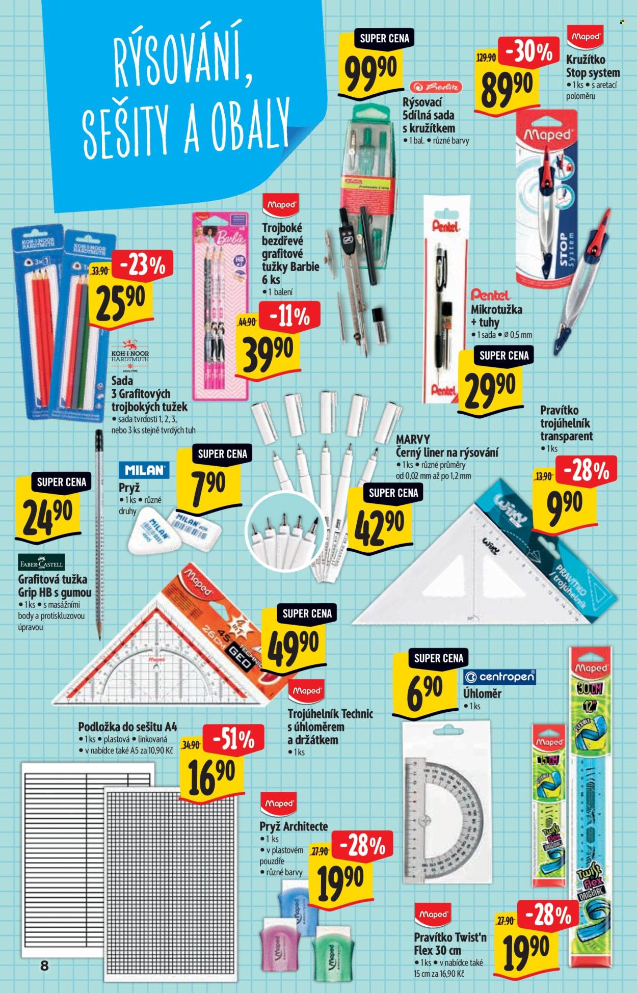 Leták Albert Hypermarket - 13.8.2025 - 9.9.2025. Strana 8