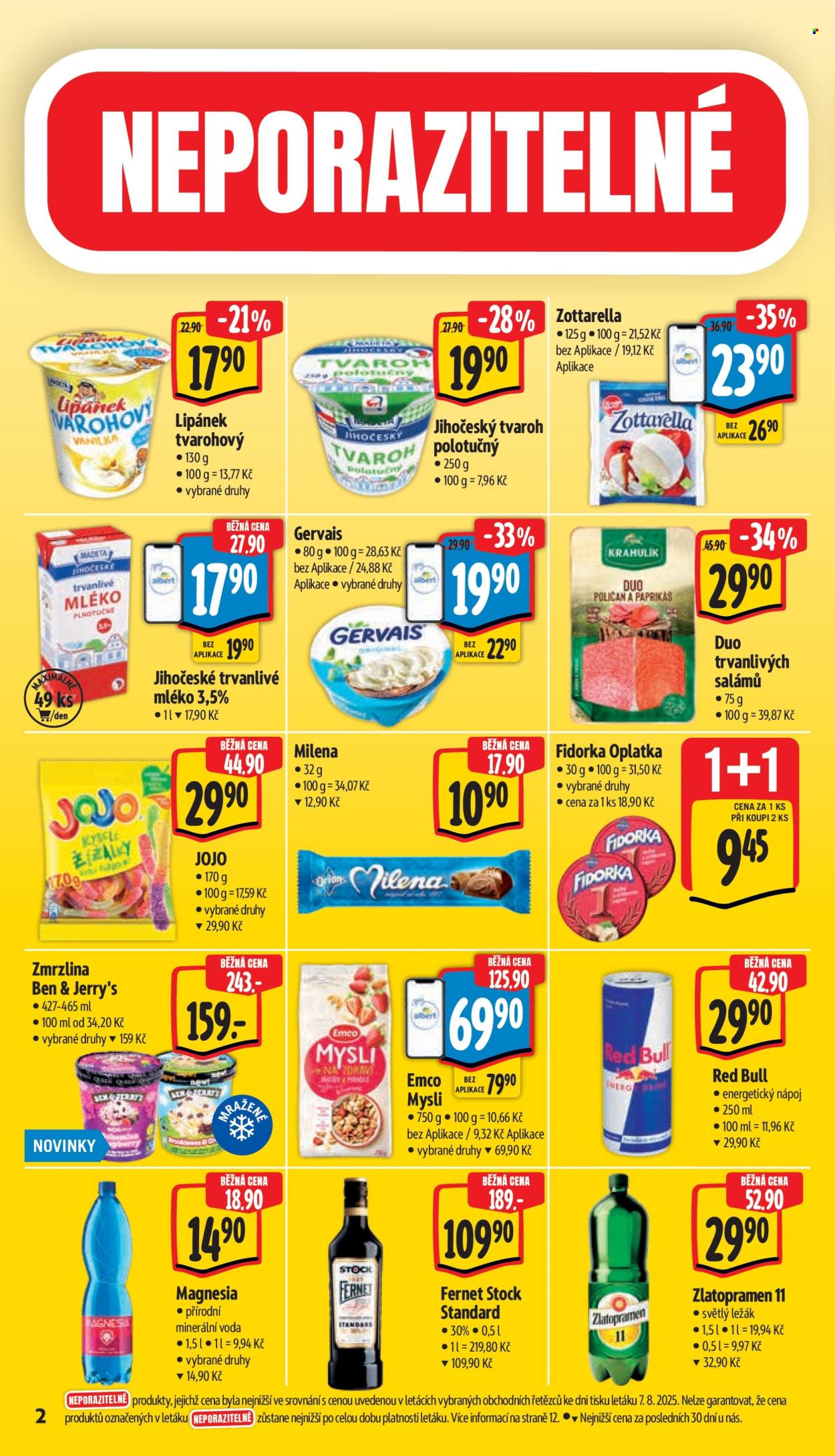 Leták Albert Supermarket - 13.8.2025 - 19.8.2025. Strana 6