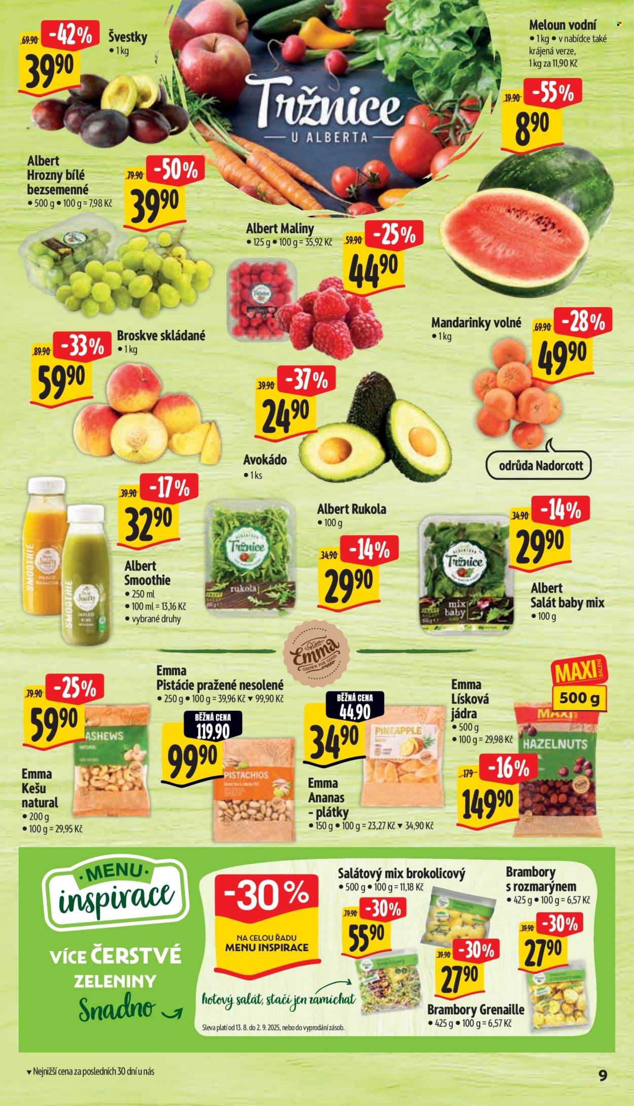 Leták Albert Supermarket - 13.8.2025 - 19.8.2025. Strana 14