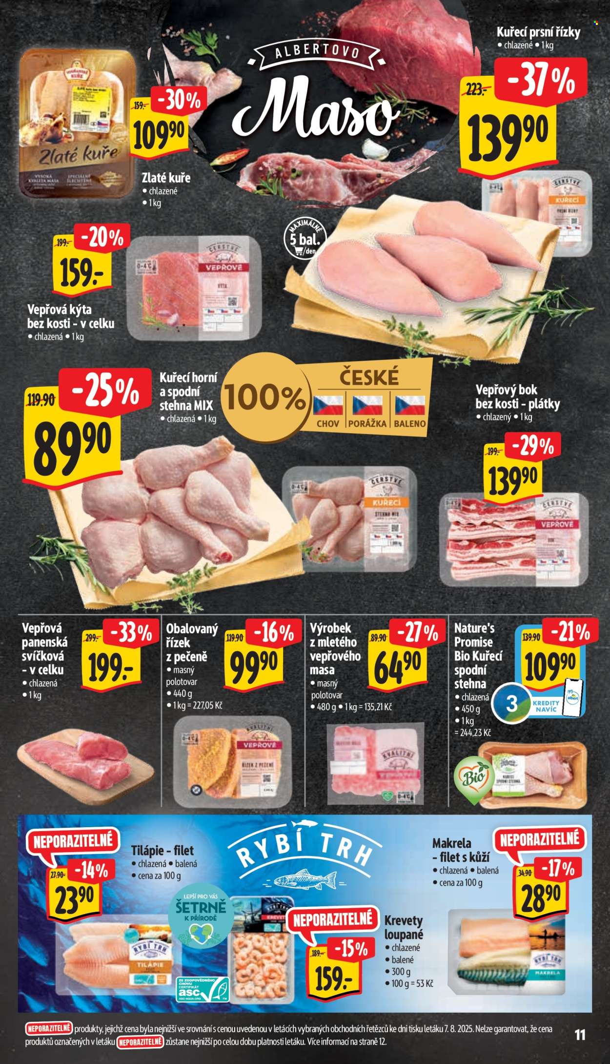 Leták Albert Supermarket - 13.8.2025 - 19.8.2025. Strana 18