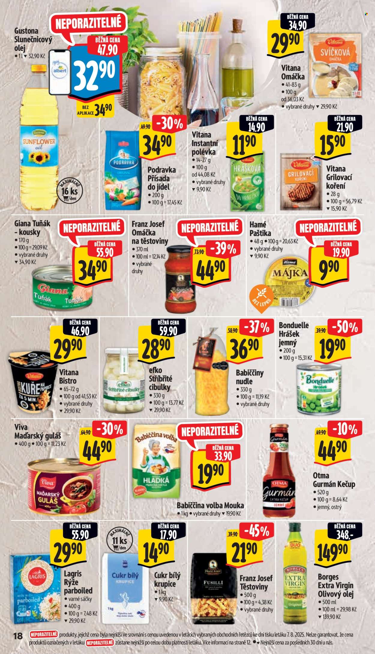 Leták Albert Supermarket - 13.8.2025 - 19.8.2025. Strana 25