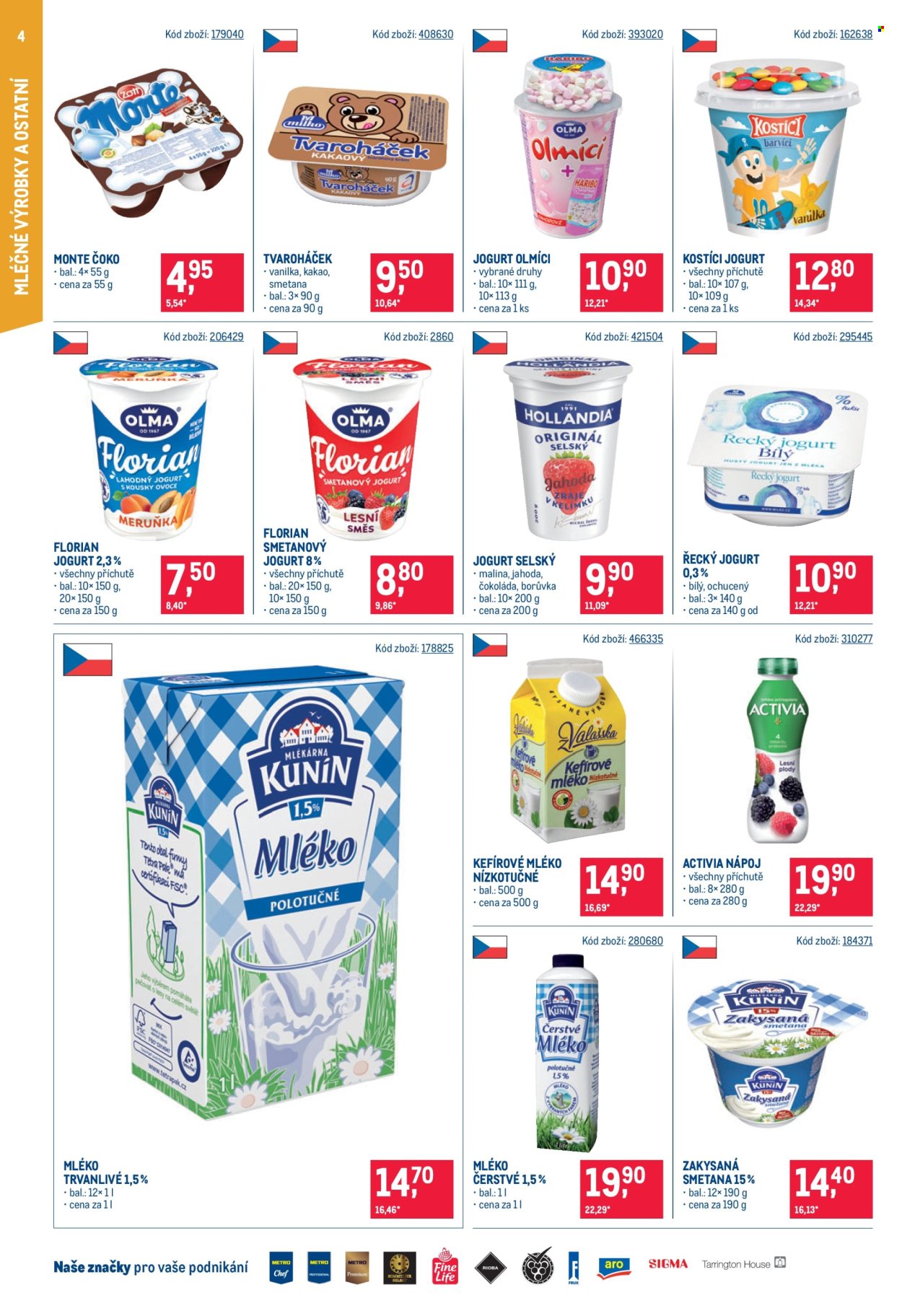 Leták MAKRO - 13.8.2025 - 26.8.2025. Strana 4