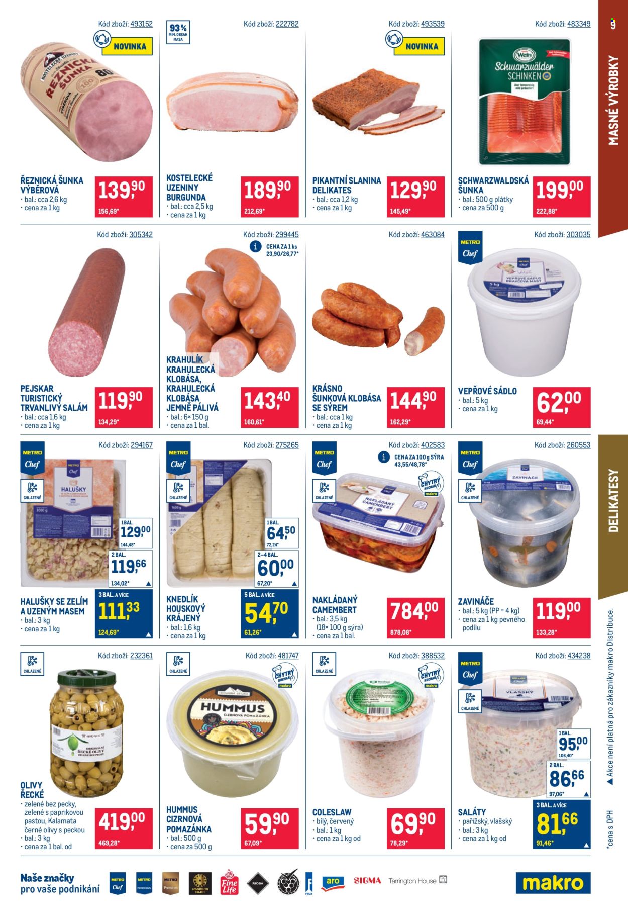 Leták MAKRO - 13.8.2025 - 26.8.2025. Strana 9