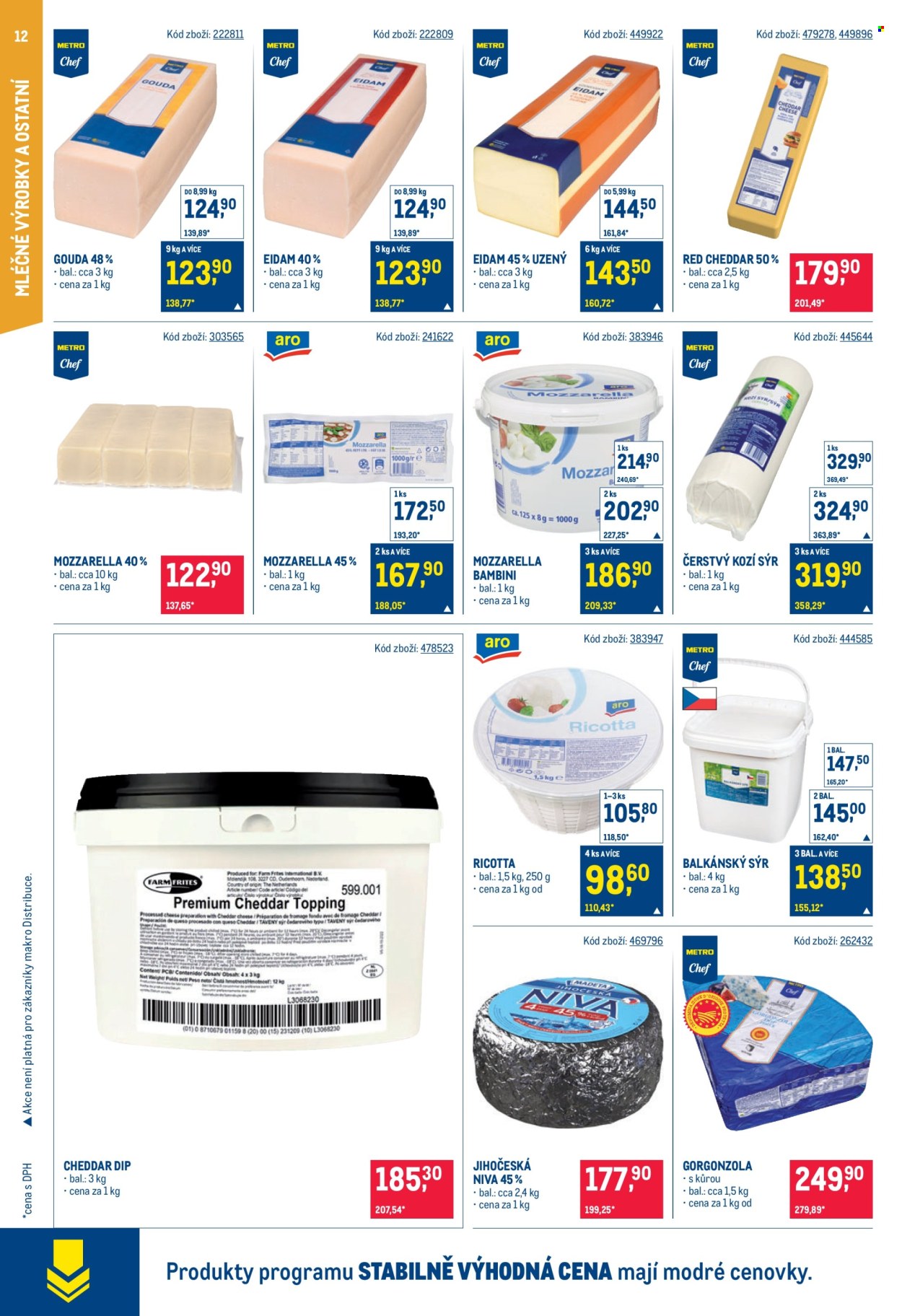Leták MAKRO - 13.8.2025 - 26.8.2025. Strana 12