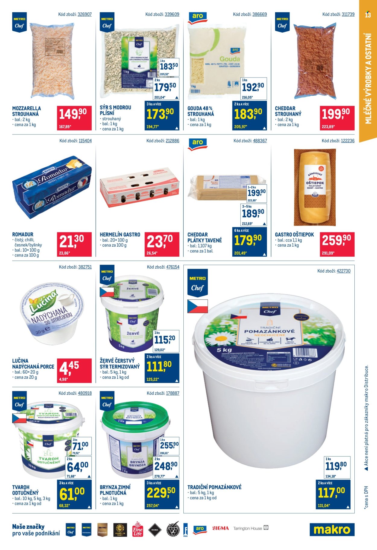 Leták MAKRO - 13.8.2025 - 26.8.2025. Strana 13