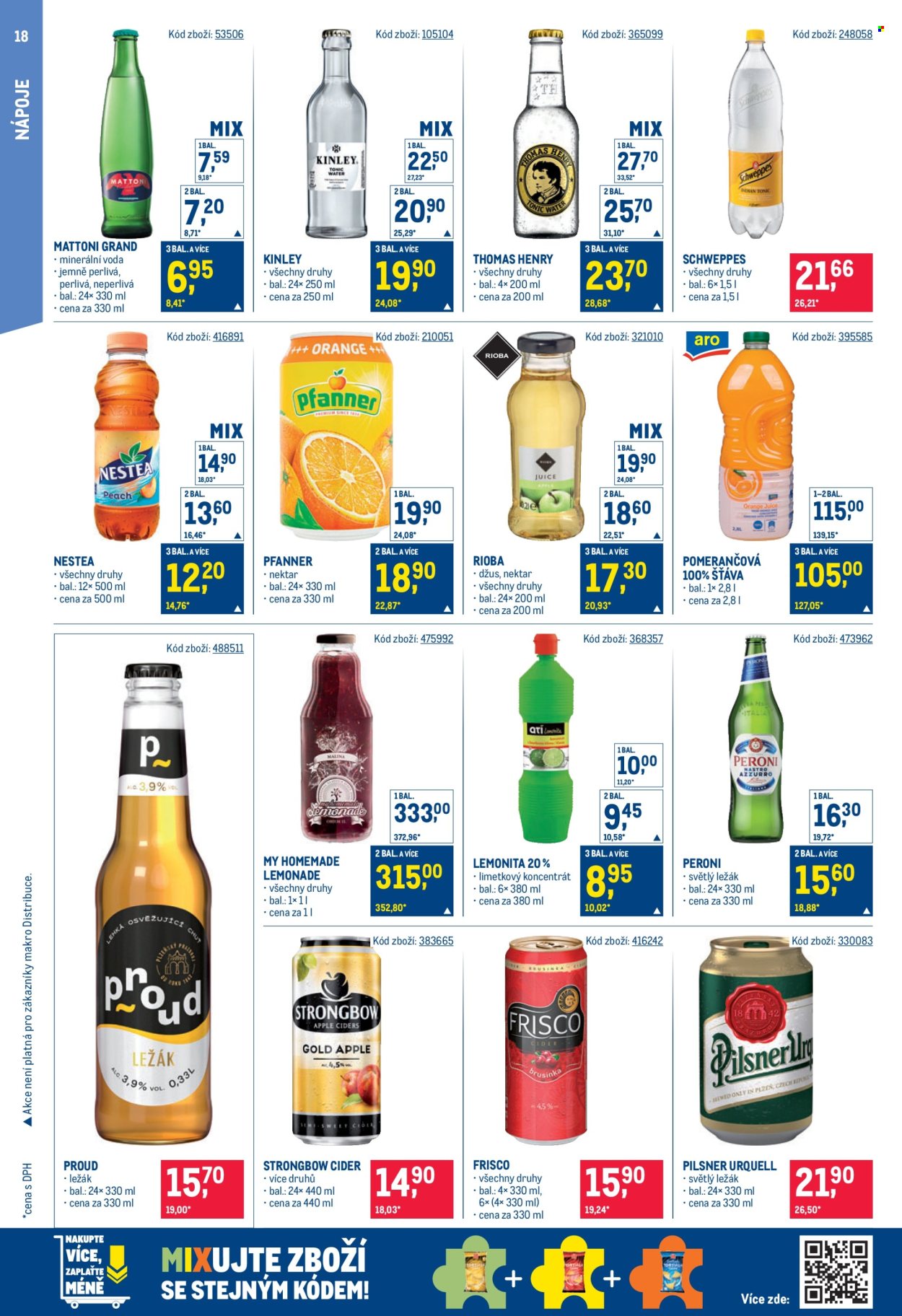 Leták MAKRO - 13.8.2025 - 26.8.2025. Strana 18