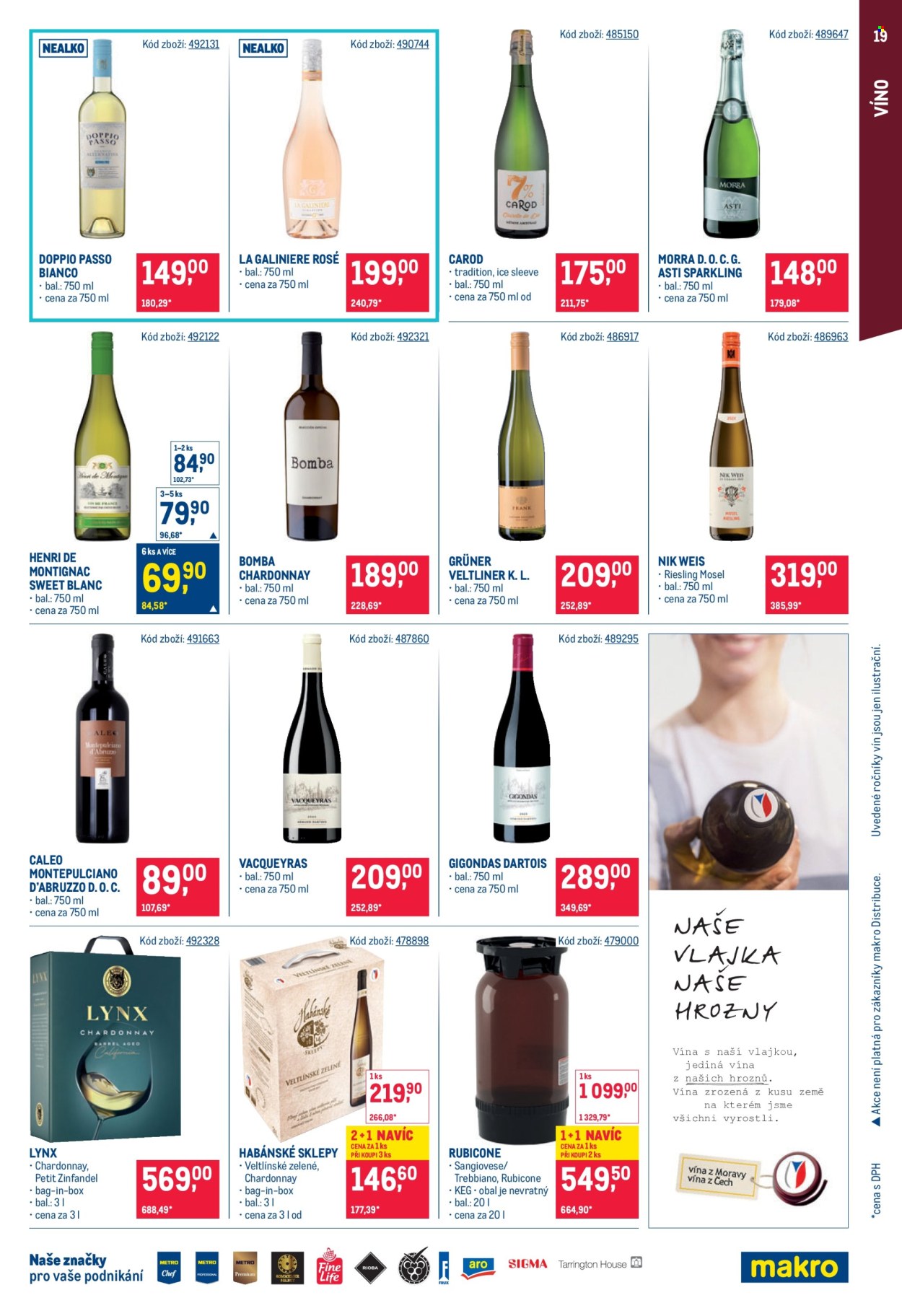 Leták MAKRO - 13.8.2025 - 26.8.2025. Strana 19