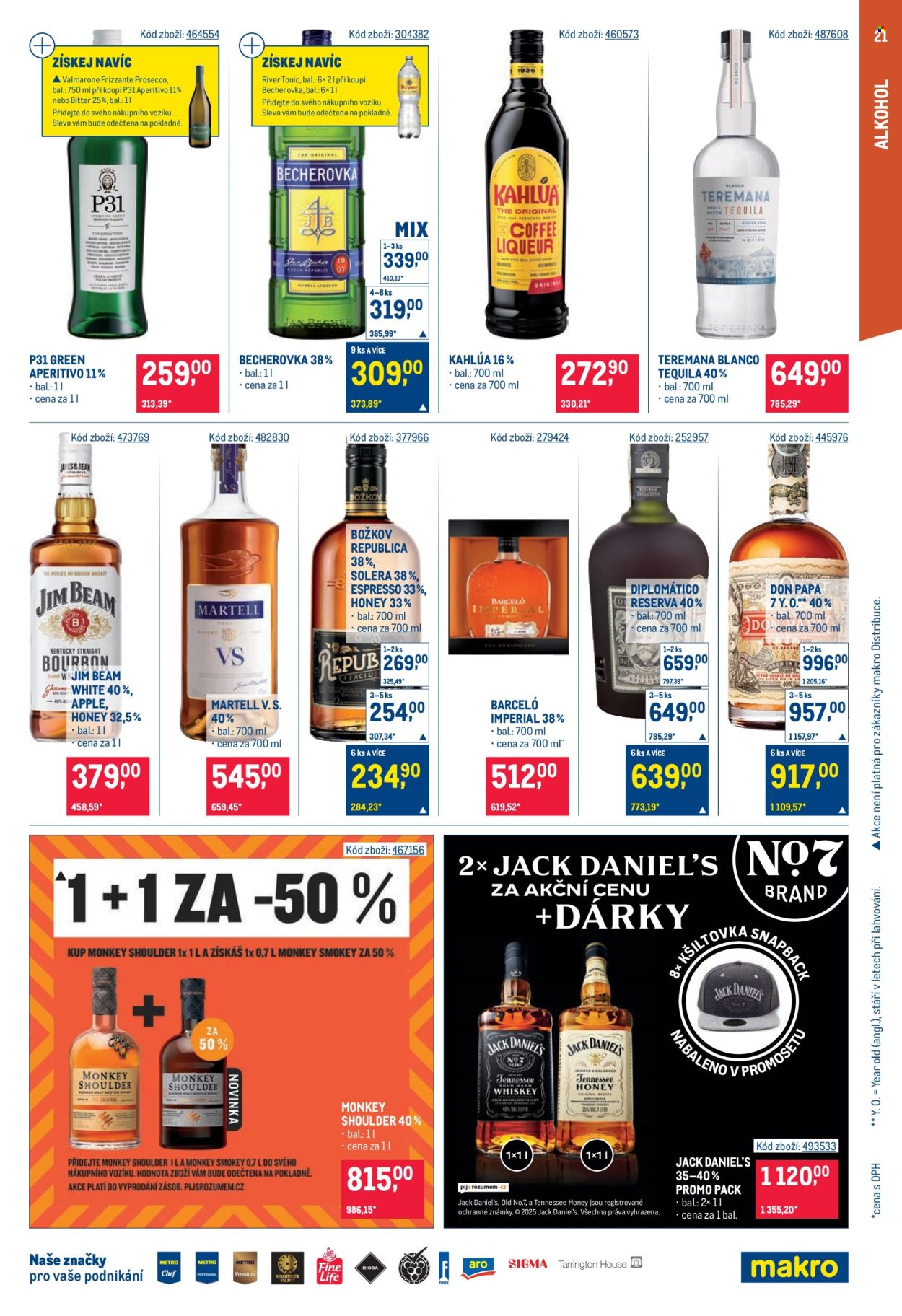 Leták MAKRO - 13.8.2025 - 26.8.2025. Strana 21