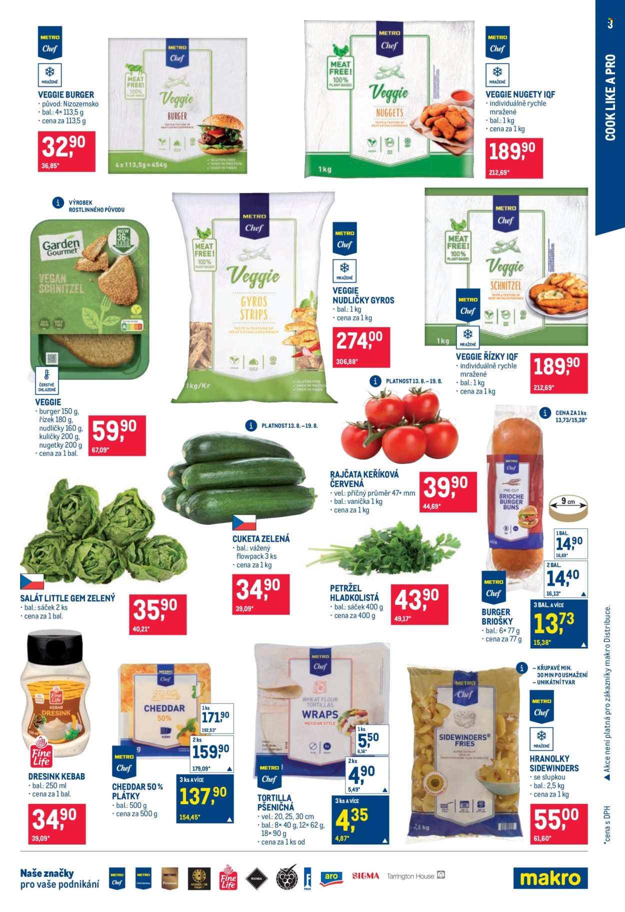 Leták MAKRO - 13.8.2025 - 26.8.2025. Strana 3