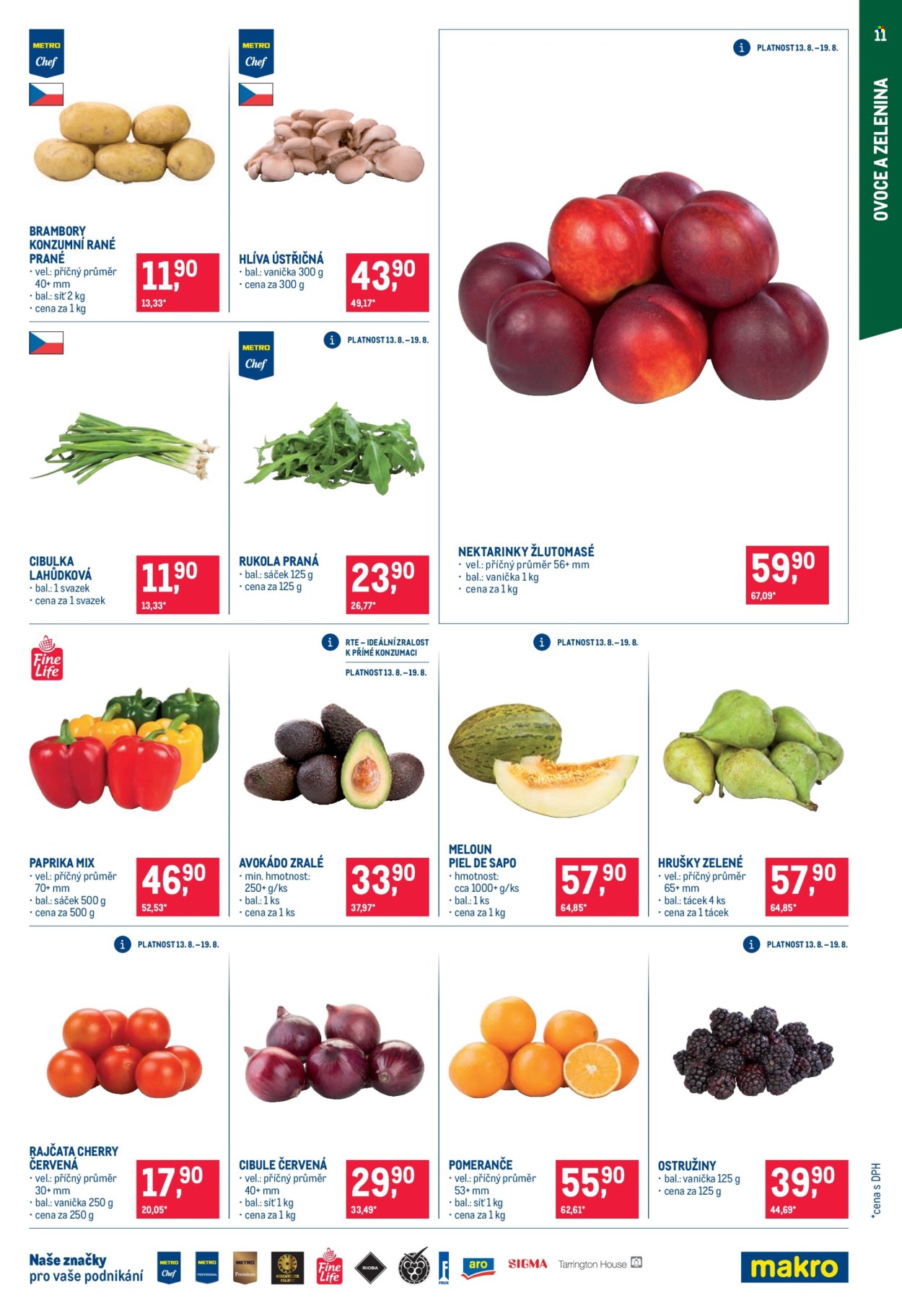 Leták MAKRO - 13.8.2025 - 26.8.2025. Strana 11
