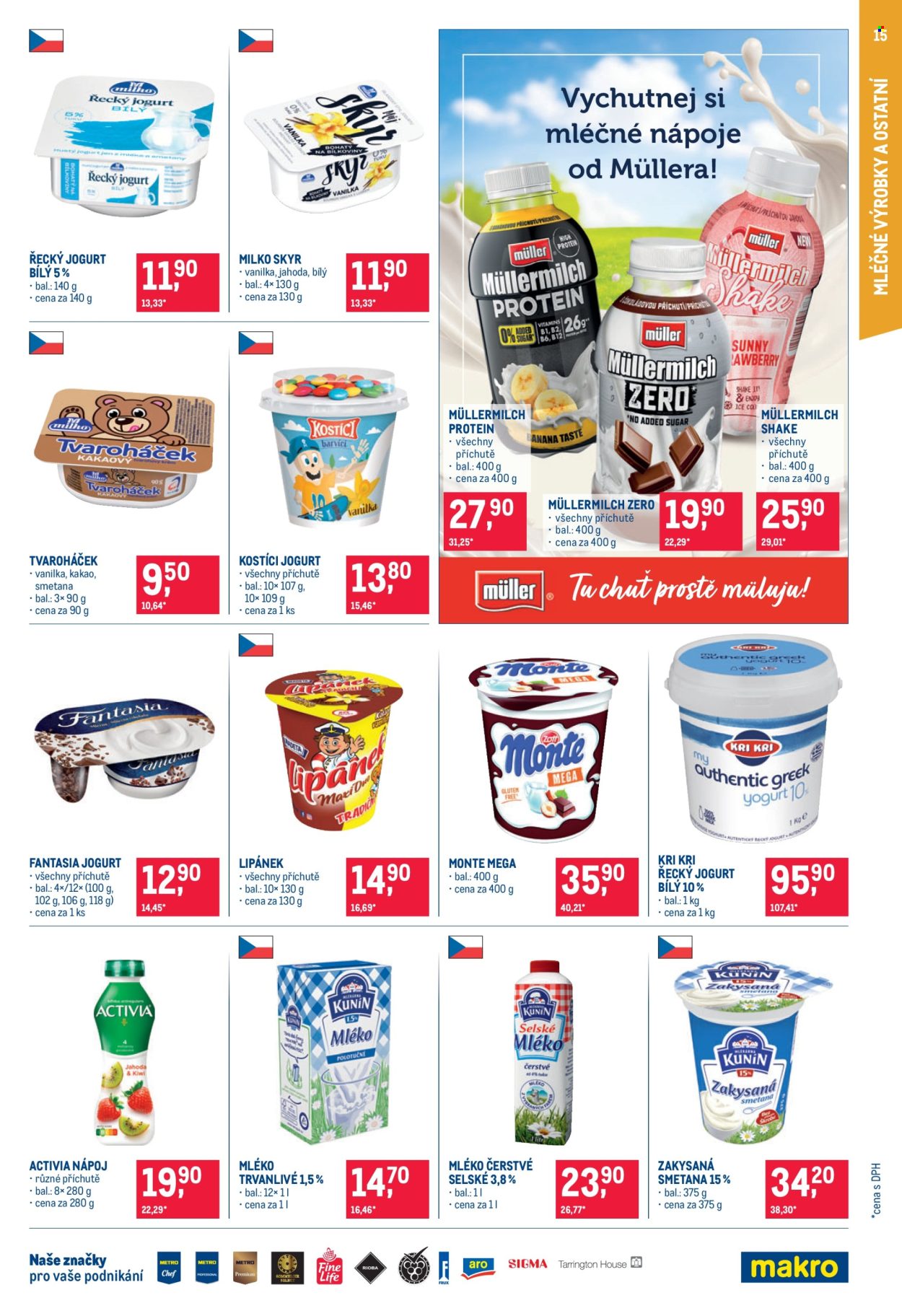 Leták MAKRO - 13.8.2025 - 26.8.2025. Strana 15