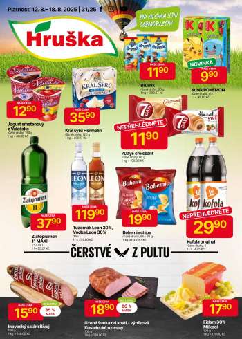 Leták Hruška - 12.8.2025 - 18.8.2025.