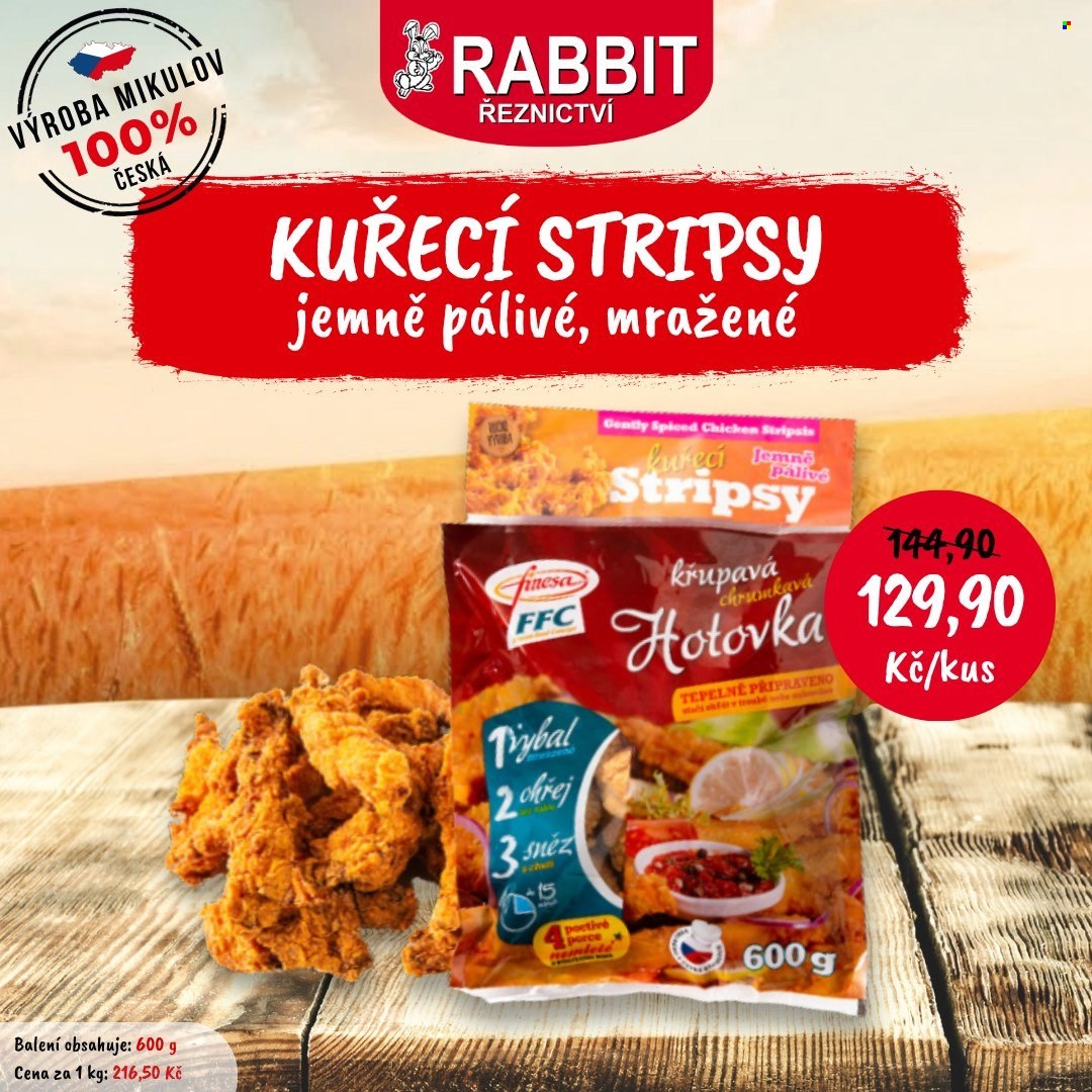 Leták RABBIT řeznictví - 12.8.2025 - 17.8.2025. Strana 4