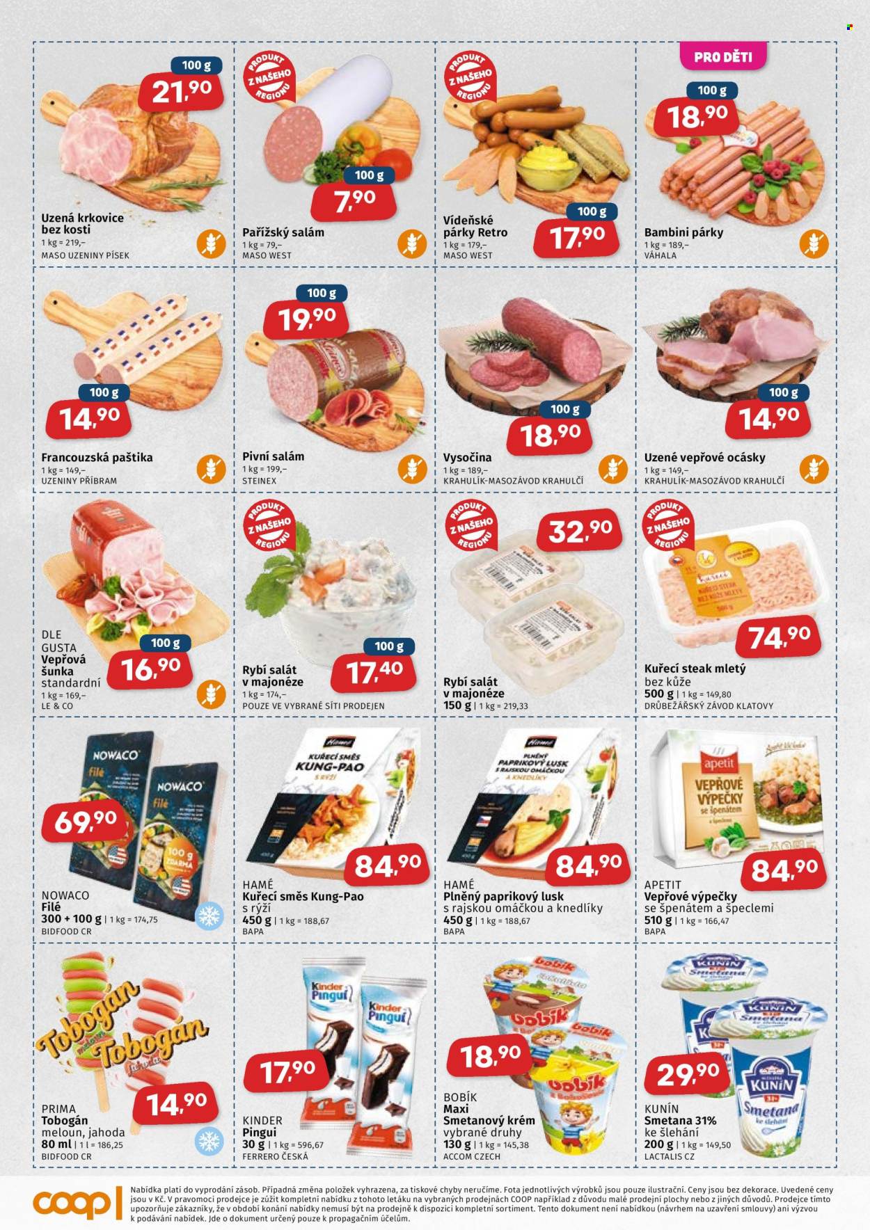 Leták coop JEDNOTA - 13.8.2025 - 26.8.2025. Strana 2