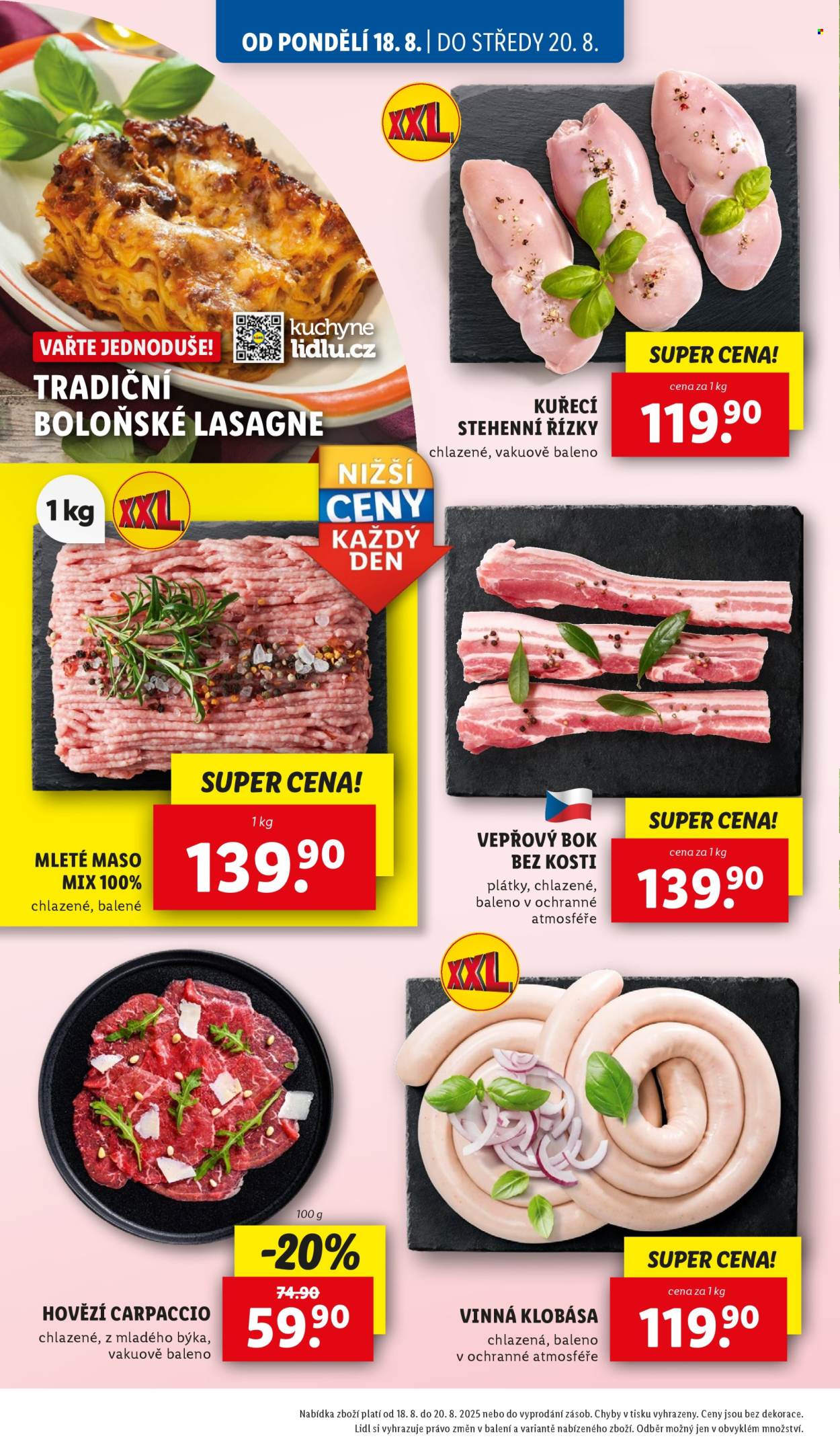 Leták Lidl - 18.8.2025 - 20.8.2025. Strana 12