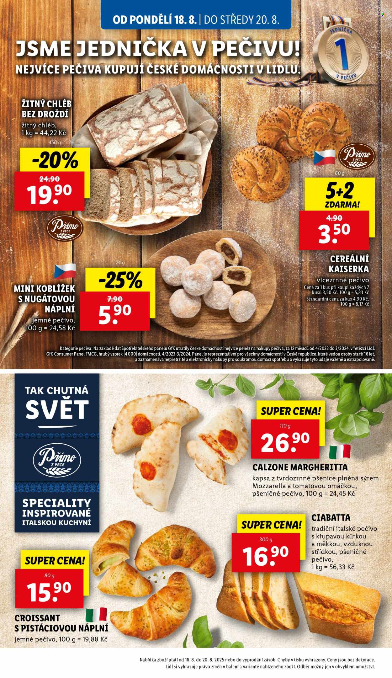Leták Lidl - 18.8.2025 - 20.8.2025. Strana 14