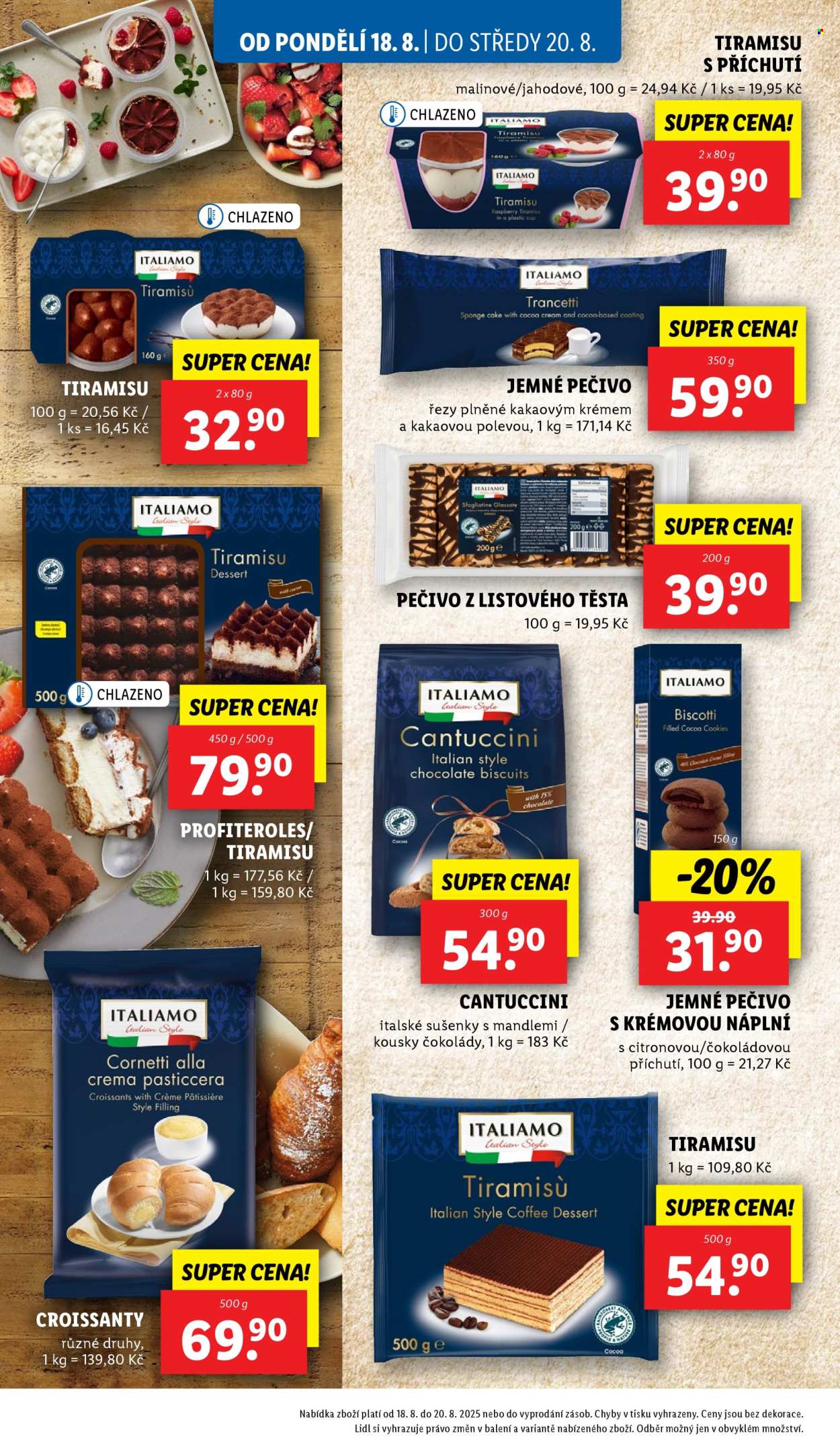 Leták Lidl - 18.8.2025 - 20.8.2025. Strana 20