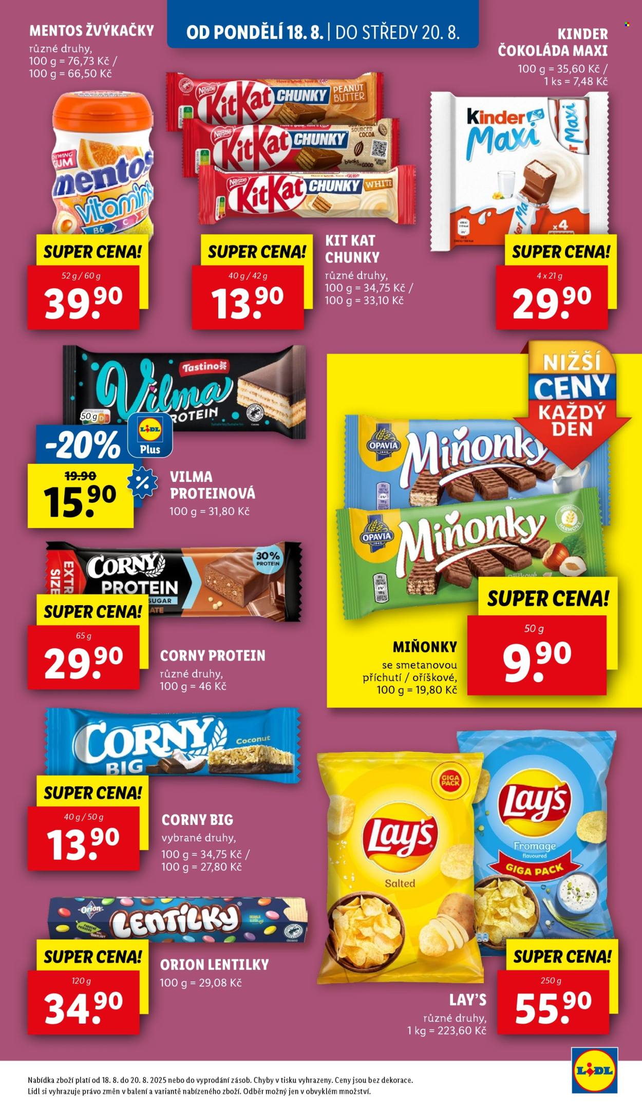 Leták Lidl - 18.8.2025 - 20.8.2025. Strana 29