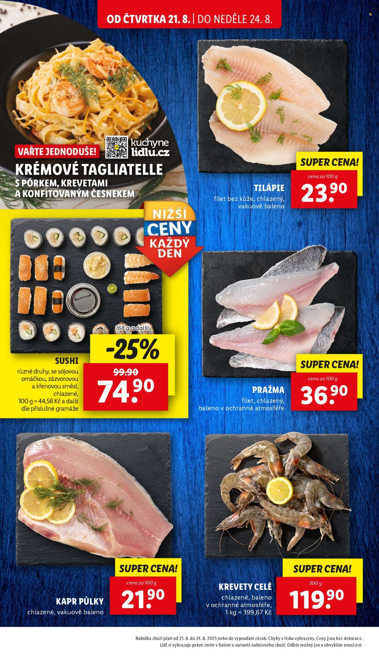 Leták Lidl - 21.8.2025 - 24.8.2025. Strana 12