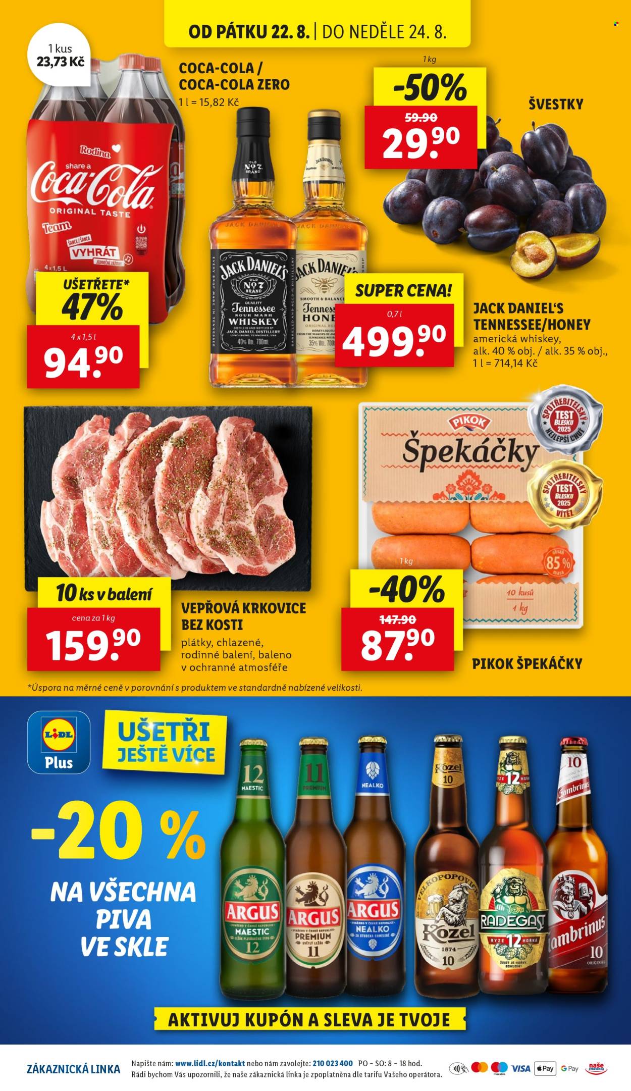 Leták Lidl - 21.8.2025 - 24.8.2025. Strana 43