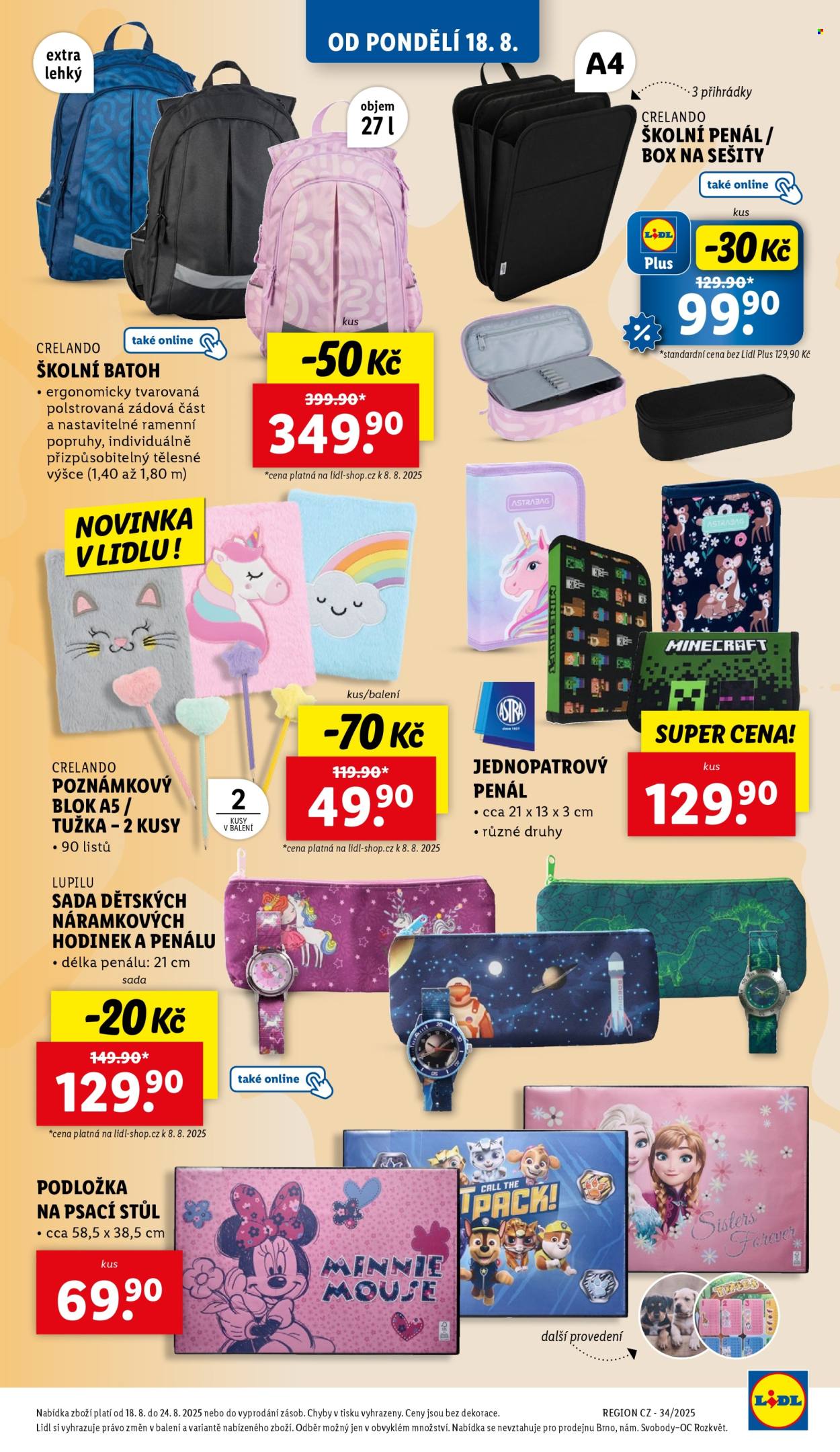 Leták Lidl - 18.8.2025 - 24.8.2025. Strana 5