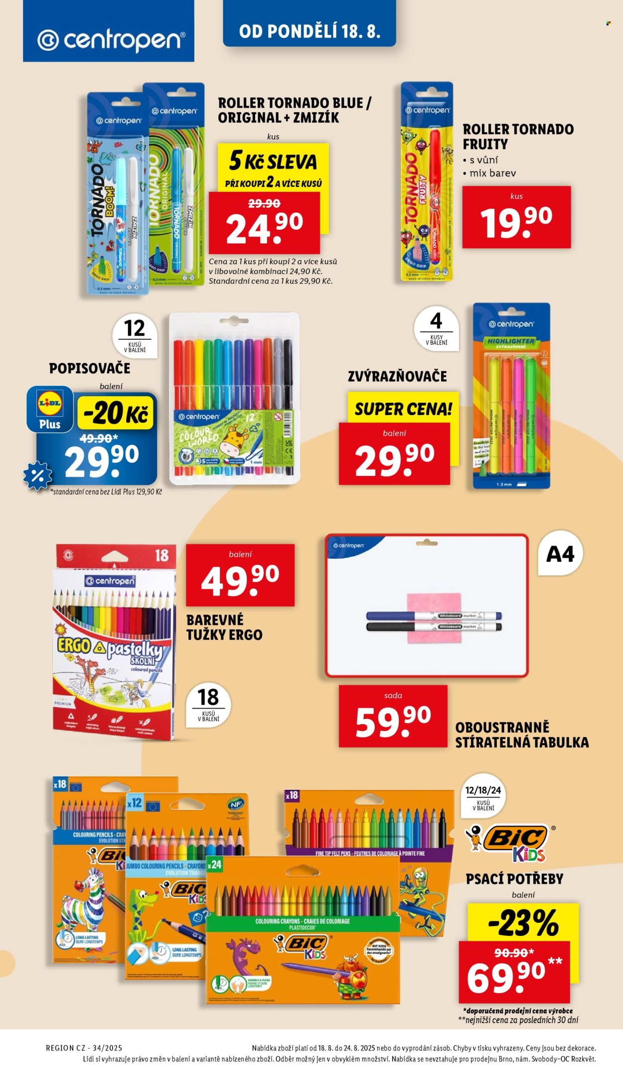 Leták Lidl - 18.8.2025 - 24.8.2025. Strana 6