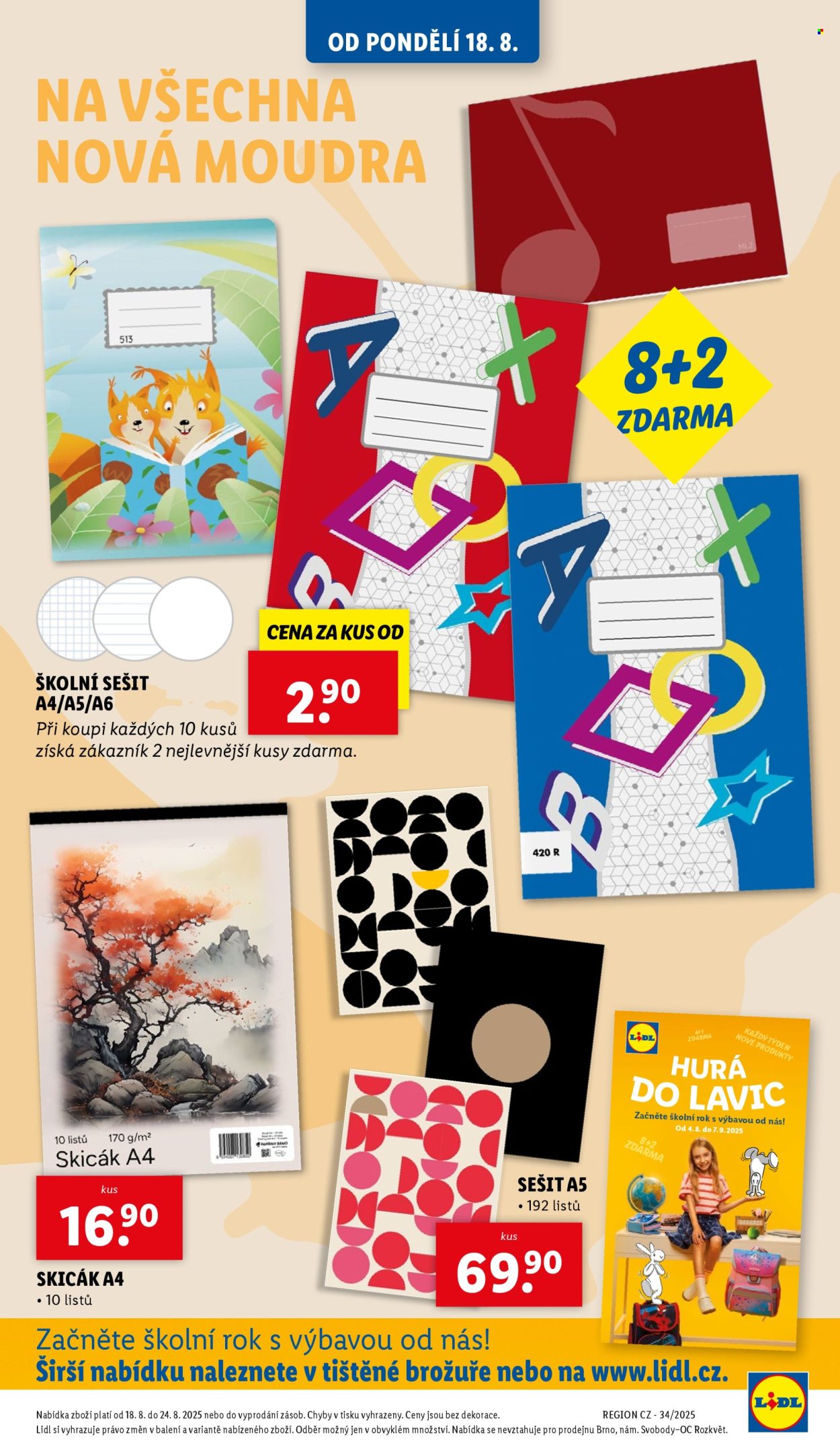 Leták Lidl - 18.8.2025 - 24.8.2025. Strana 7