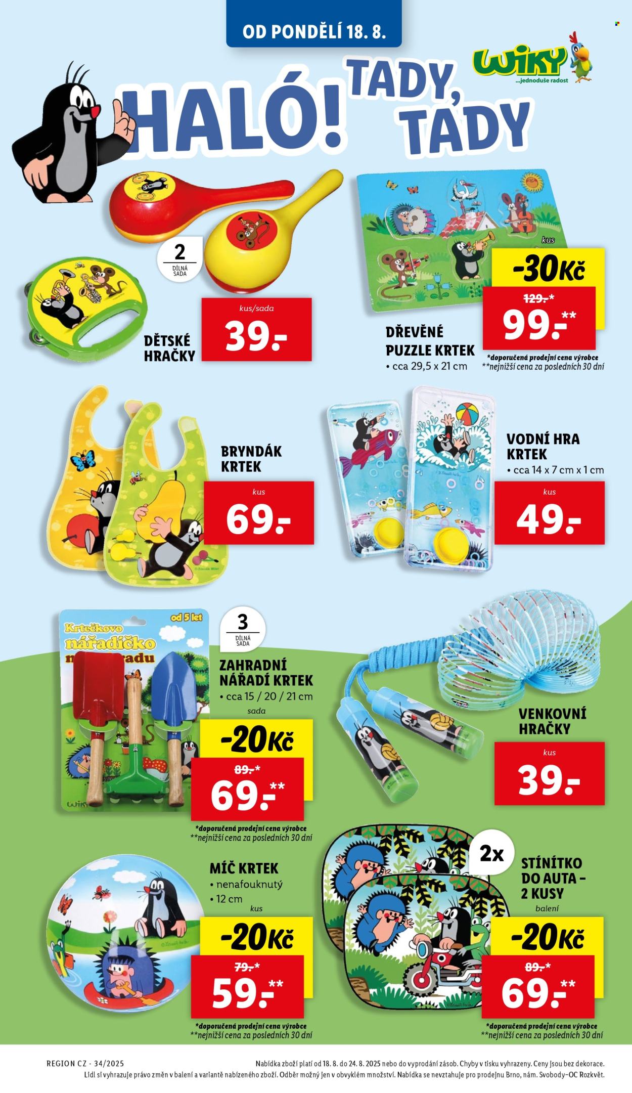 Leták Lidl - 18.8.2025 - 24.8.2025. Strana 9