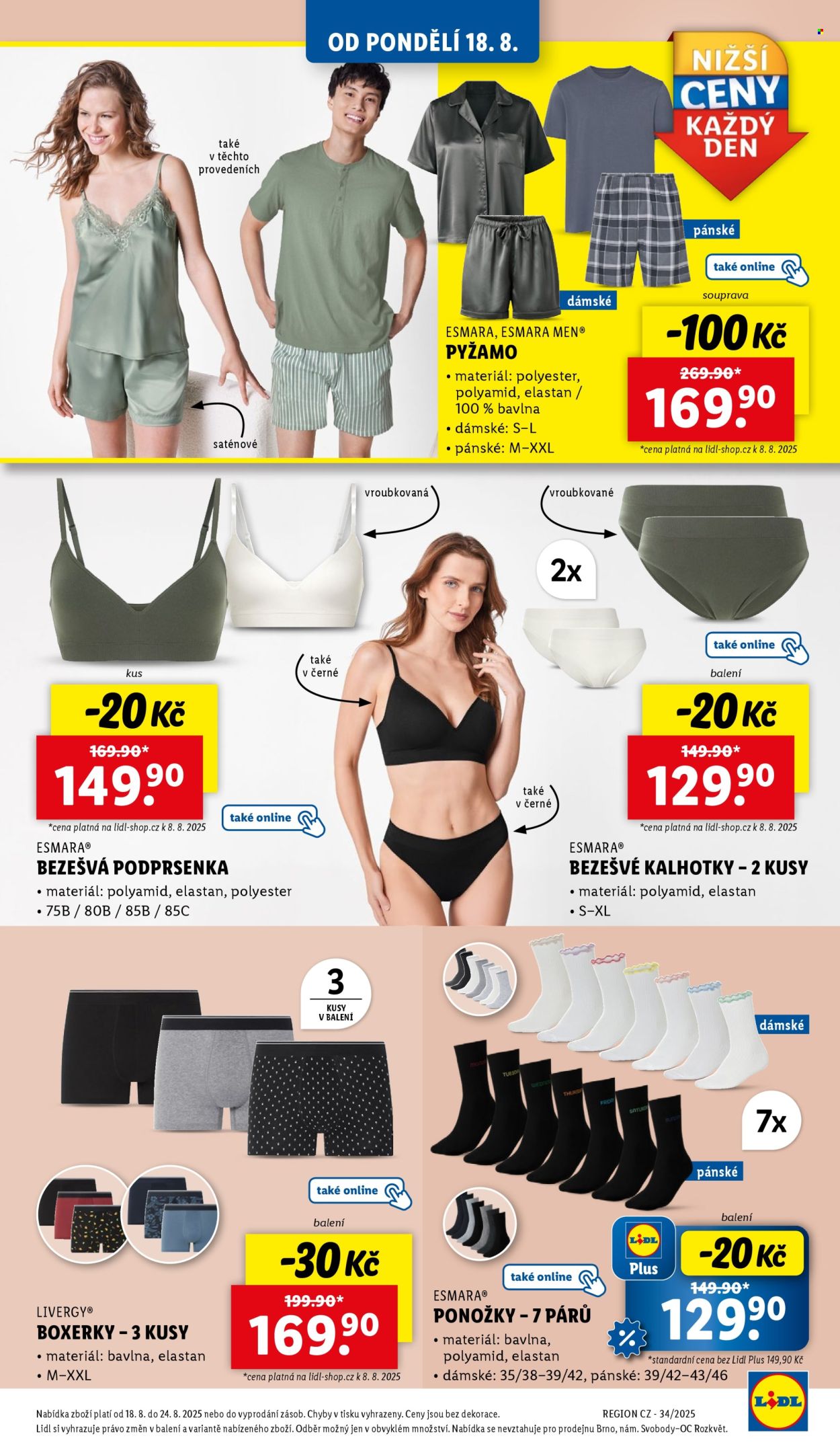 Leták Lidl - 18.8.2025 - 24.8.2025. Strana 11