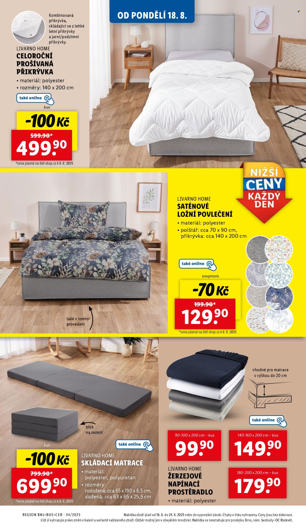 Leták Lidl - 18.8.2025 - 24.8.2025. Strana 12