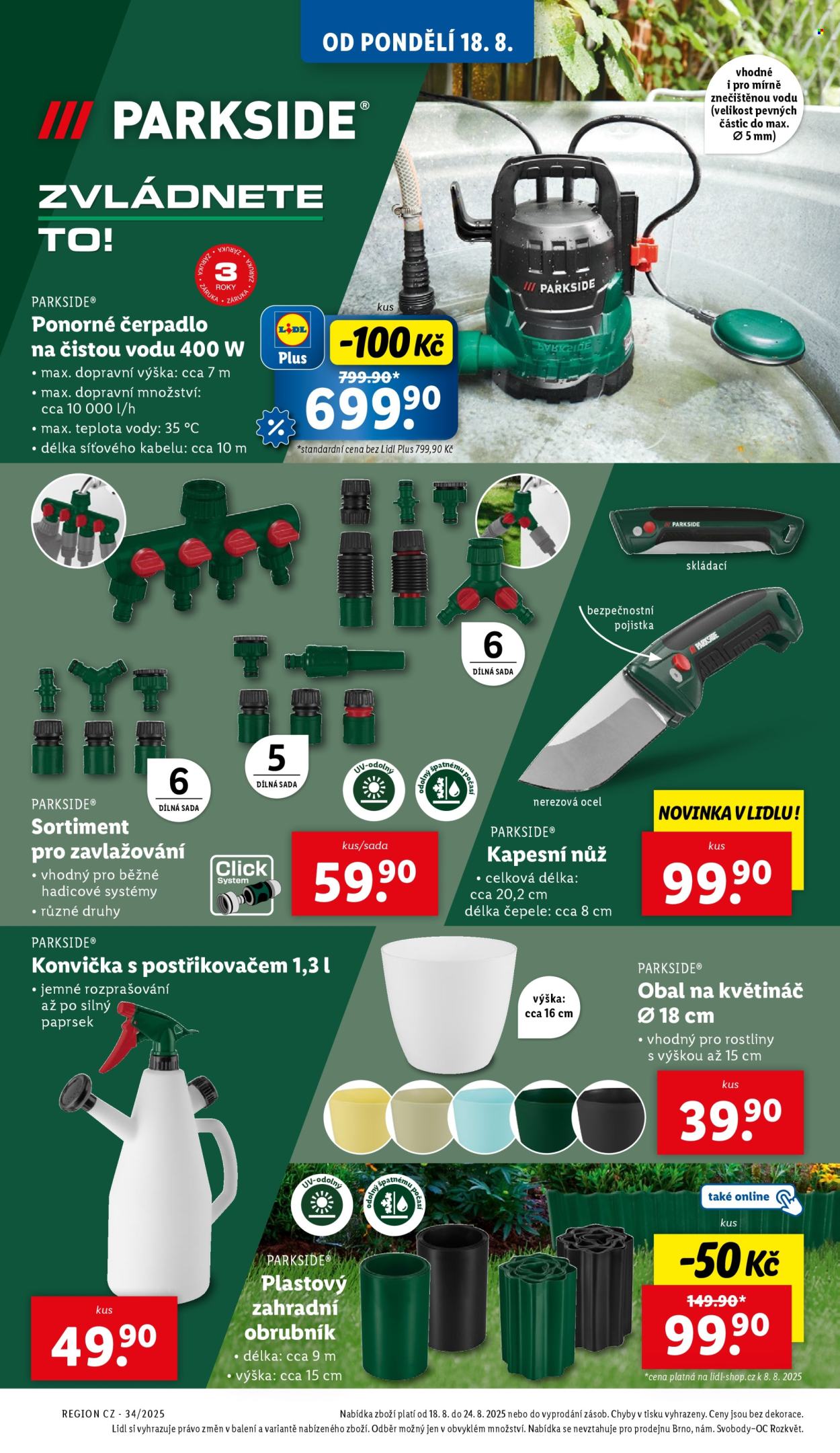 Leták Lidl - 18.8.2025 - 24.8.2025. Strana 14