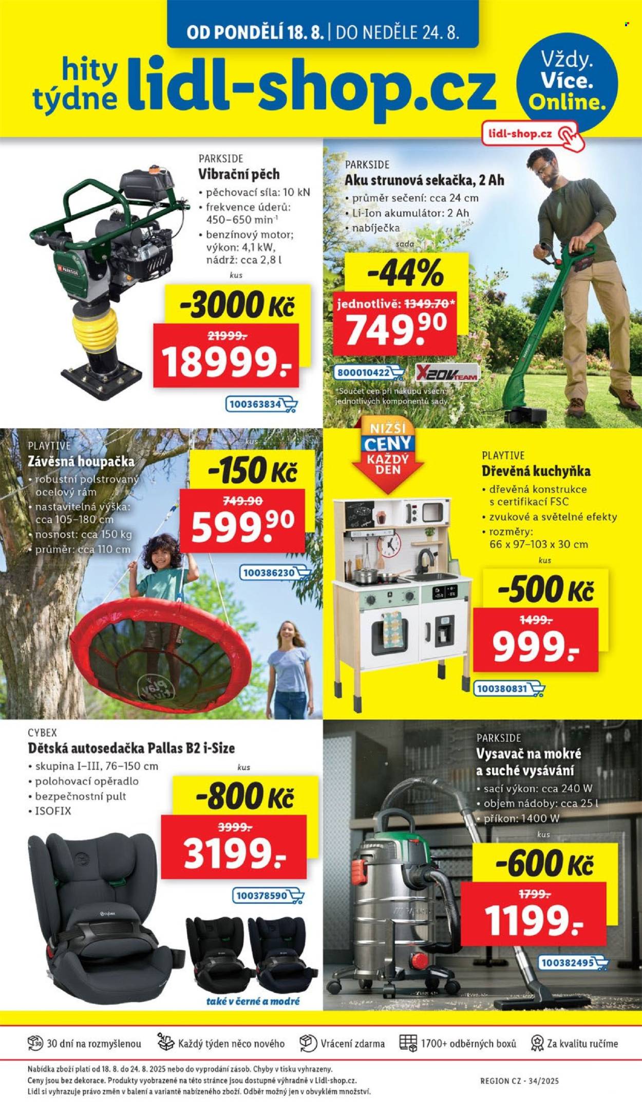 Leták Lidl - 18.8.2025 - 24.8.2025. Strana 16