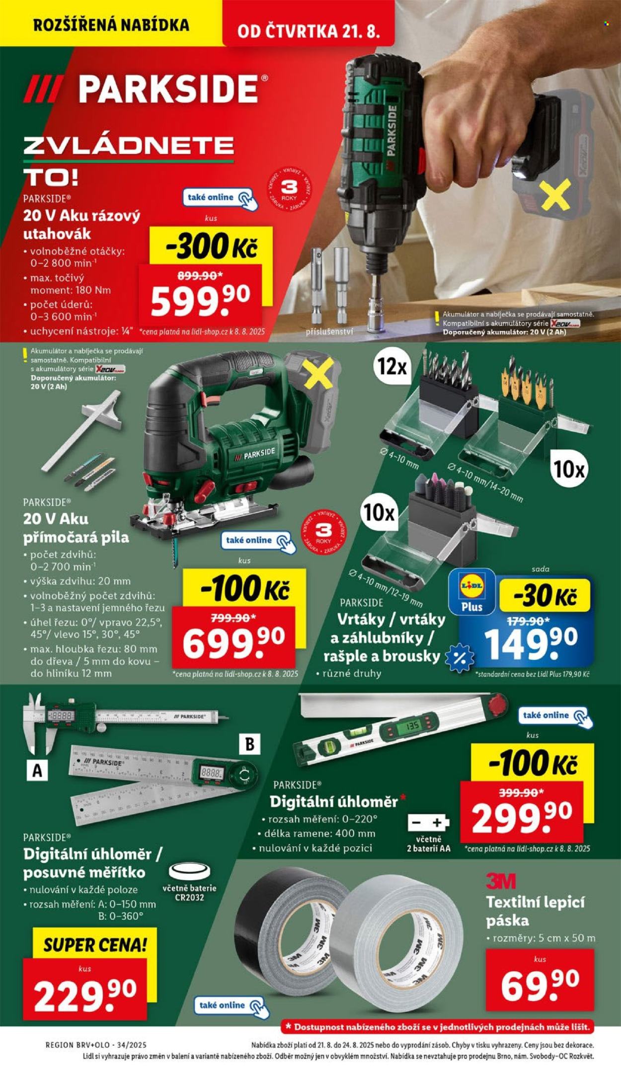 Leták Lidl - 18.8.2025 - 24.8.2025. Strana 24