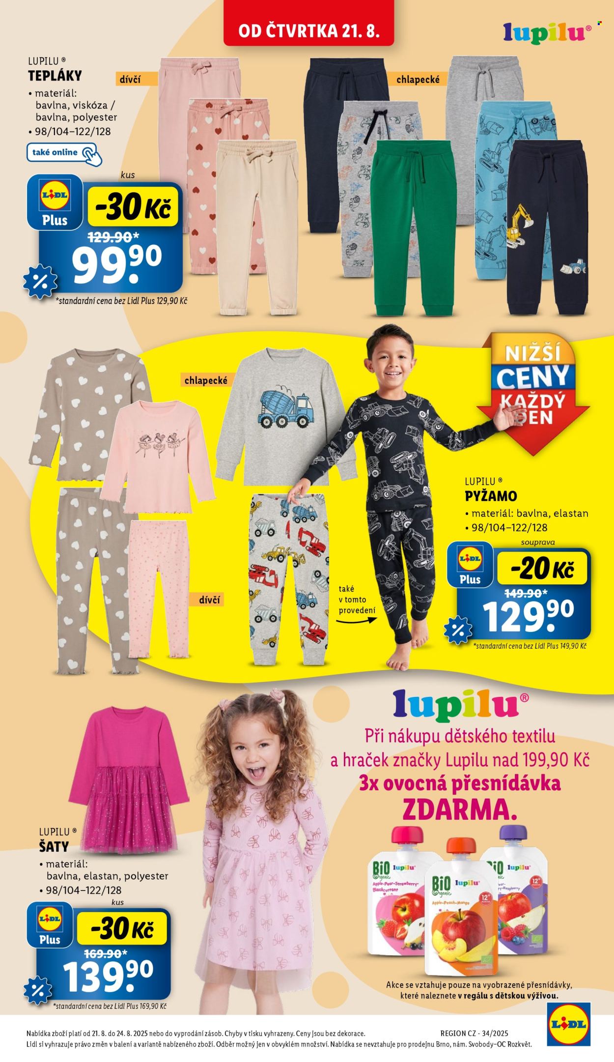 Leták Lidl - 18.8.2025 - 24.8.2025. Strana 29