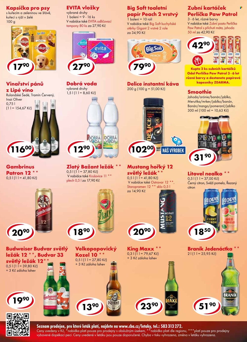 Leták CBA Premium - 20.8.2025 - 26.8.2025. Strana 6