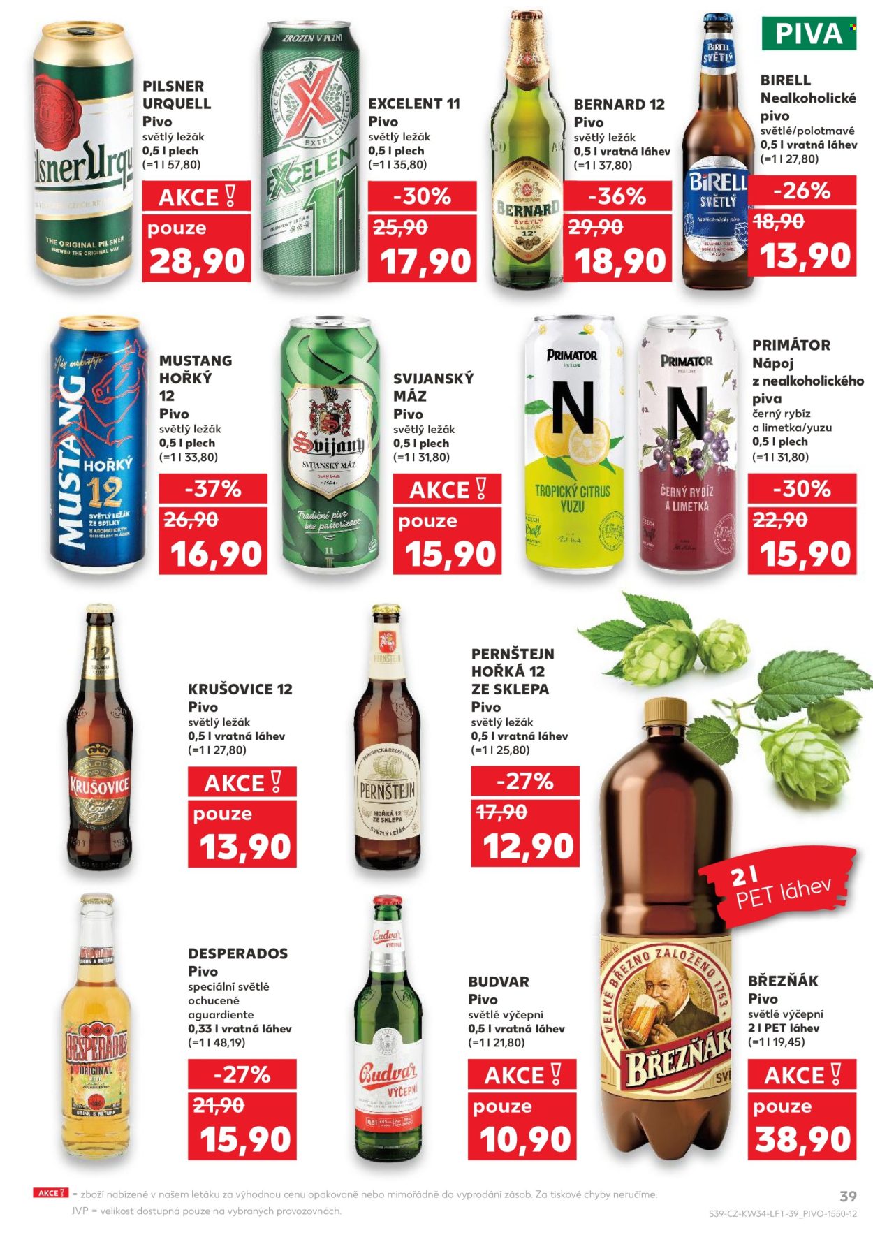 Leták Kaufland - 20.8.2025 - 26.8.2025. Strana 39