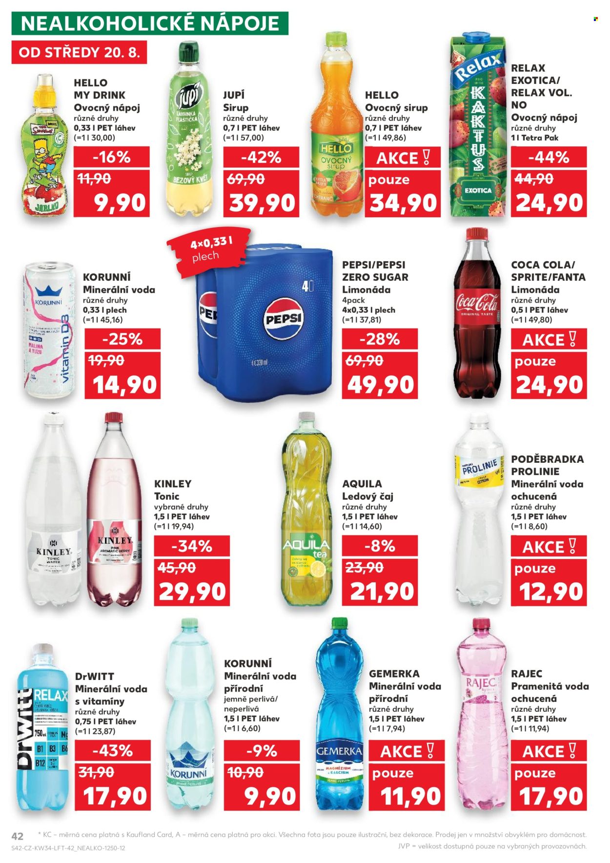 Leták Kaufland - 20.8.2025 - 26.8.2025. Strana 42