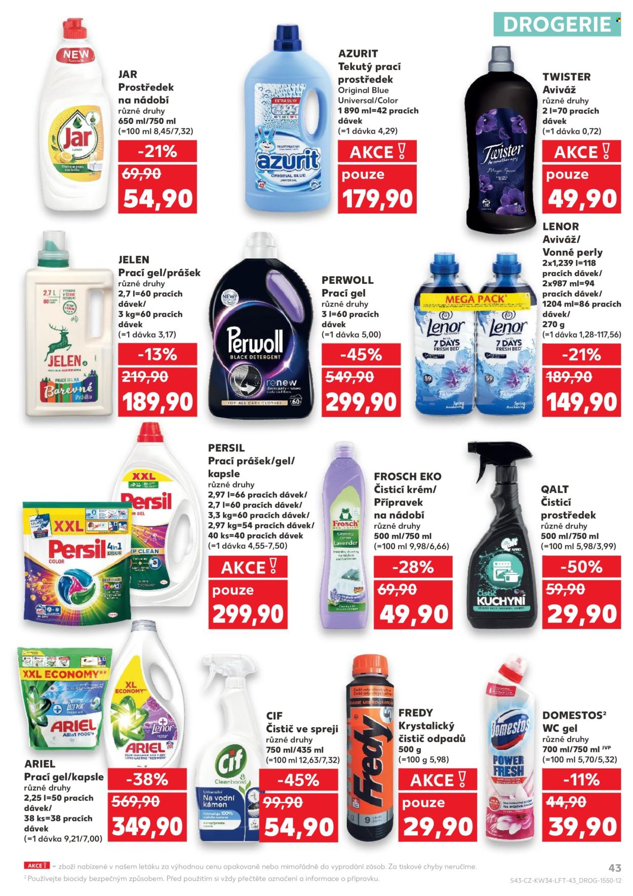 Leták Kaufland - 20.8.2025 - 26.8.2025. Strana 43