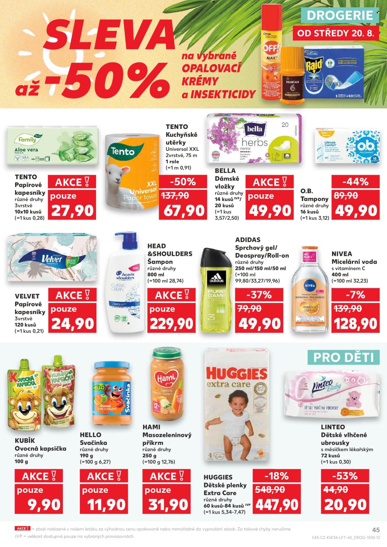 Leták Kaufland - 20.8.2025 - 26.8.2025. Strana 45