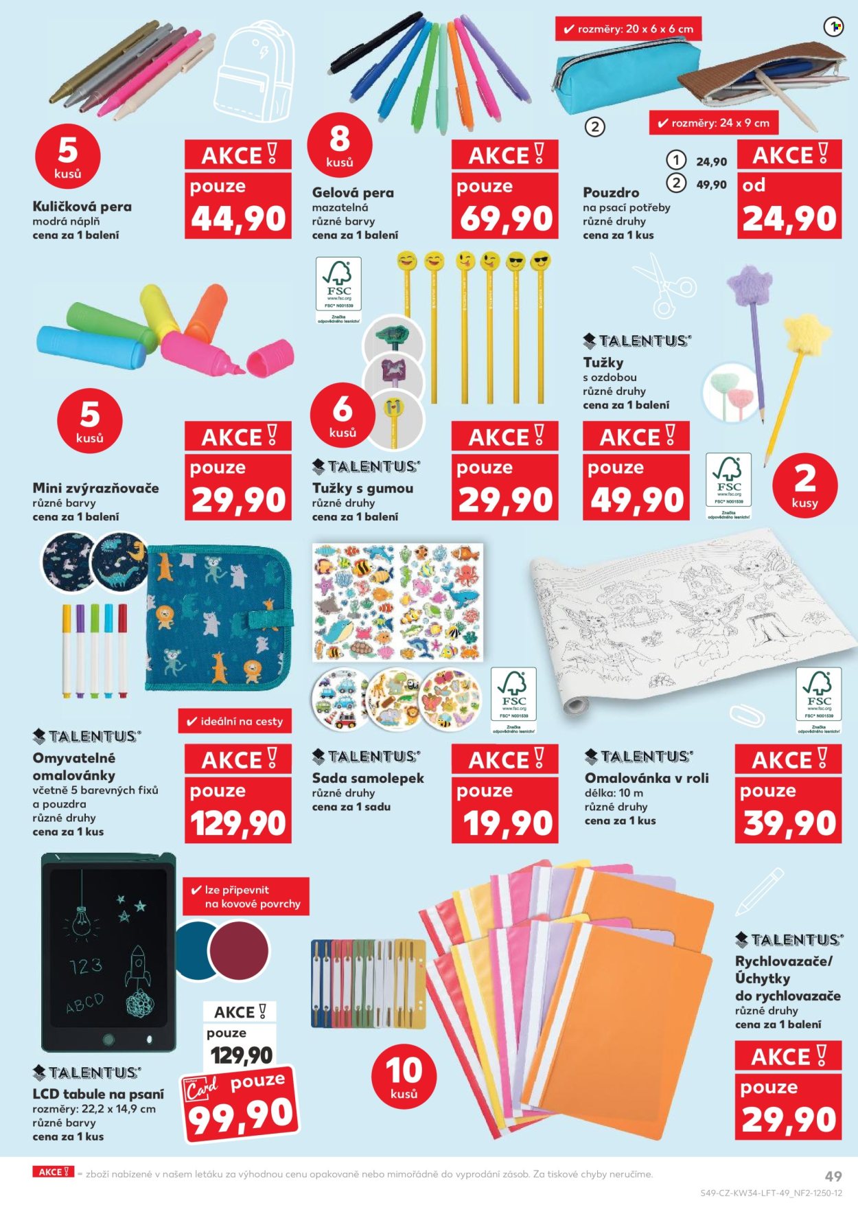 Leták Kaufland - 20.8.2025 - 26.8.2025. Strana 49