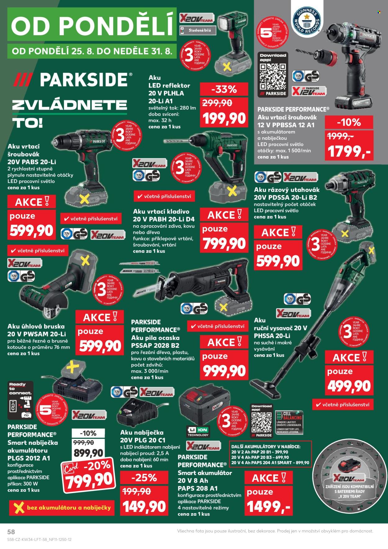 Leták Kaufland - 20.8.2025 - 26.8.2025. Strana 58