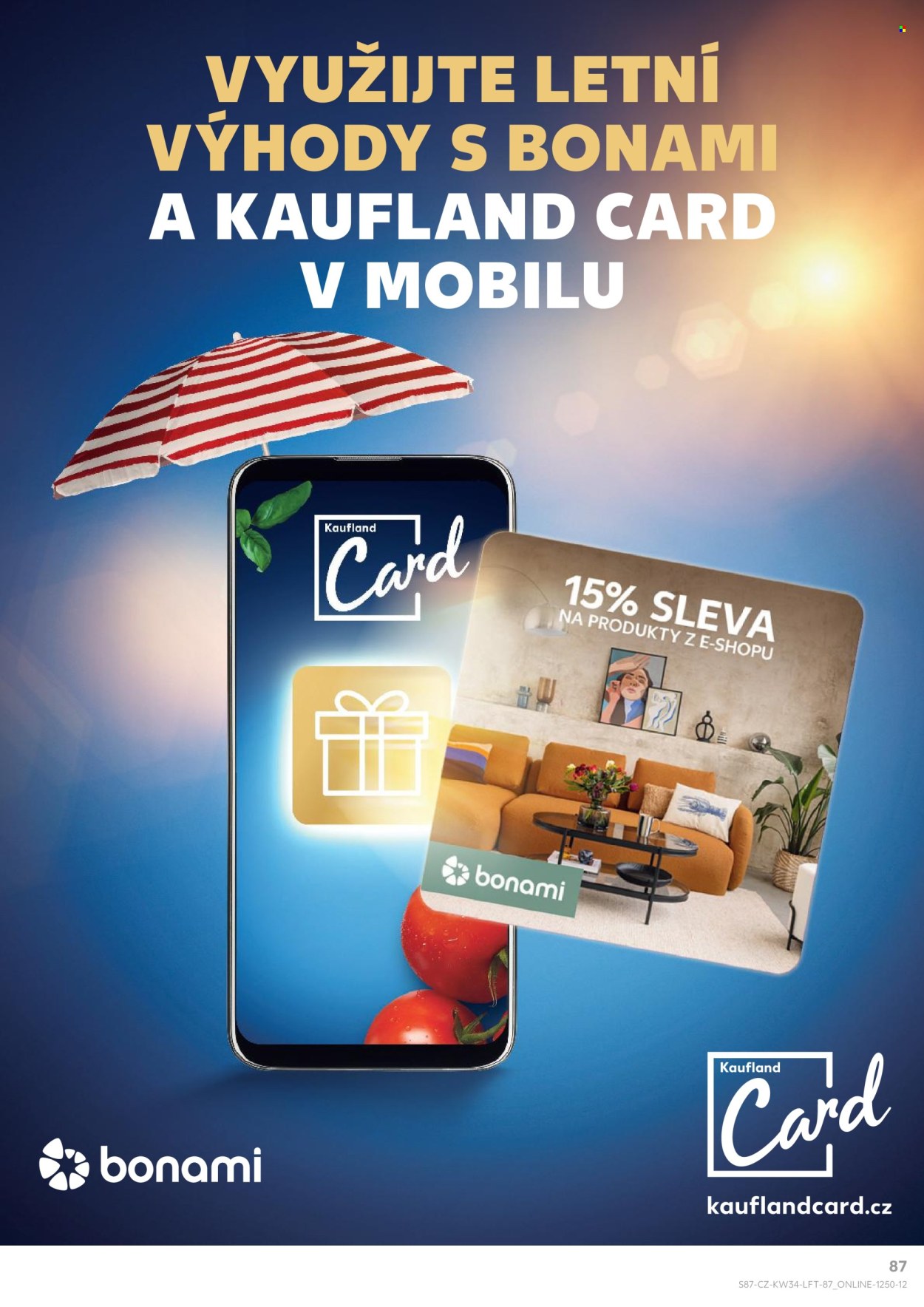 Leták Kaufland - 20.8.2025 - 26.8.2025. Strana 87