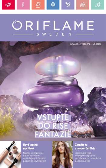 Leták ORIFLAME - 17.8.2025 - 6.9.2025.